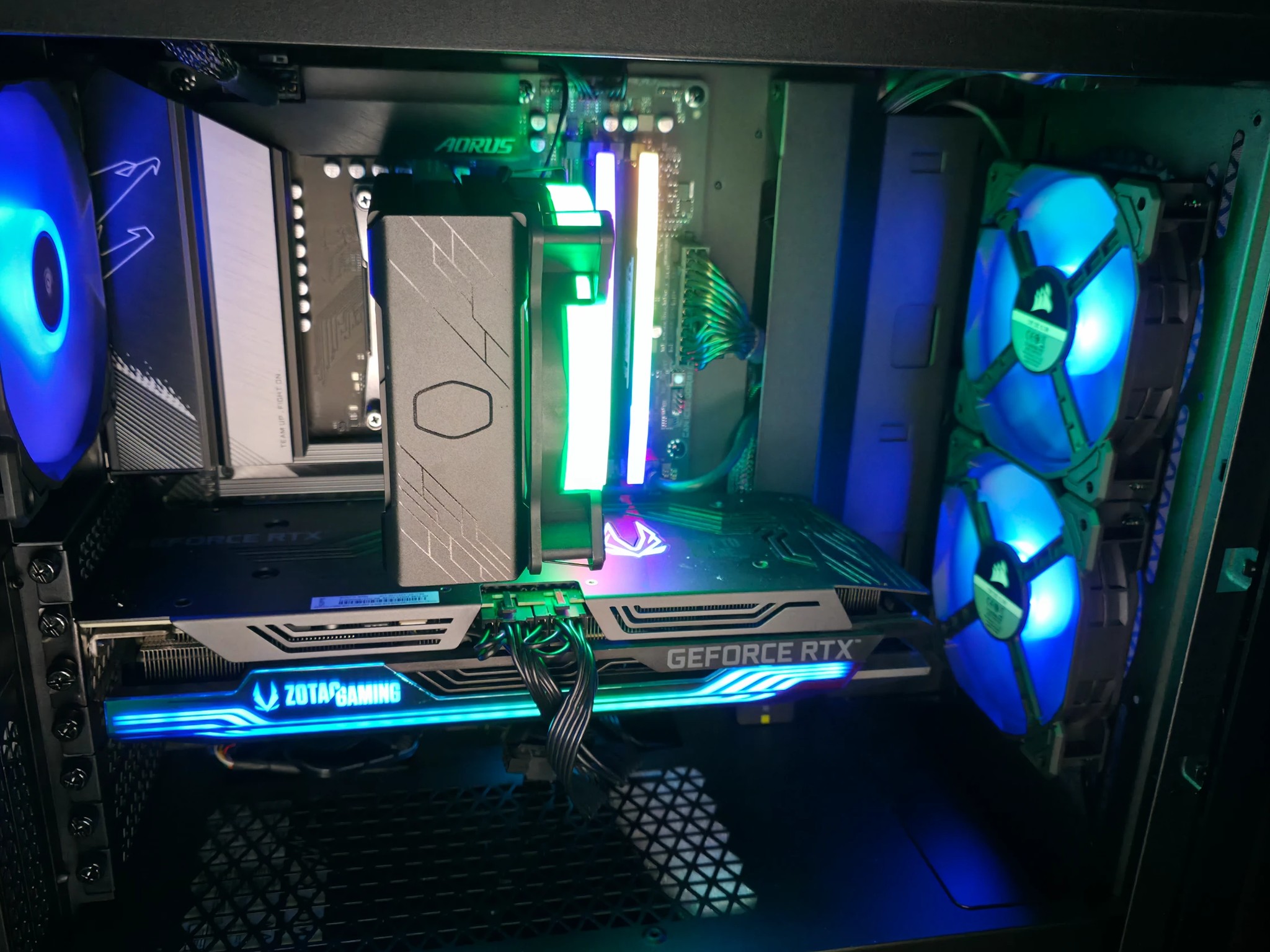 Mid Range Black 9600X 3070TI Gaming PC