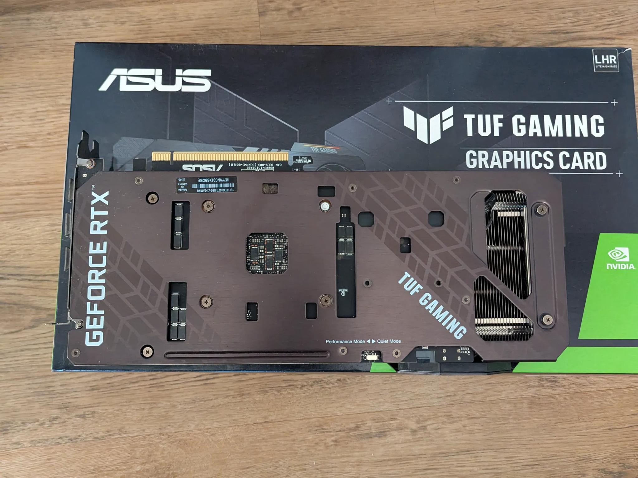 ⚡ ASUS TUF RTX 3060 Ti – 1440p Gaming | Durable & Cool | Ray Tracing 🎮