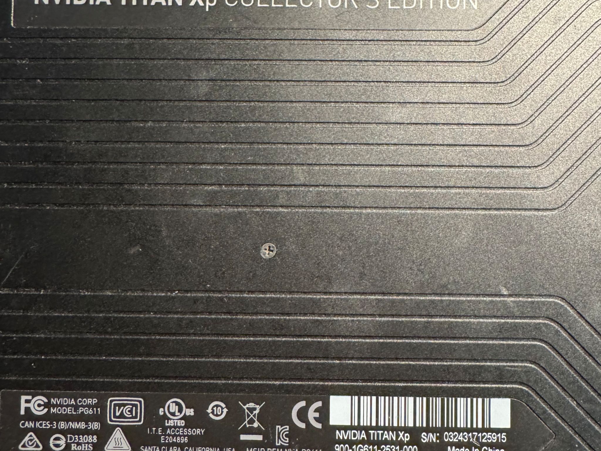 Nvidia titan xp Jedi order gpu