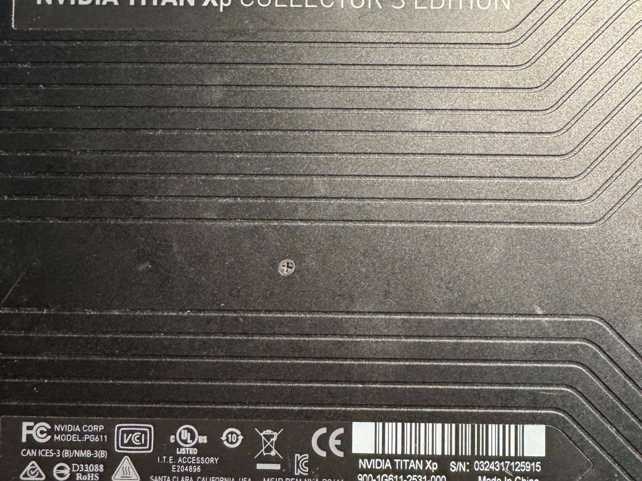 Nvidia titan xp Jedi order gpu