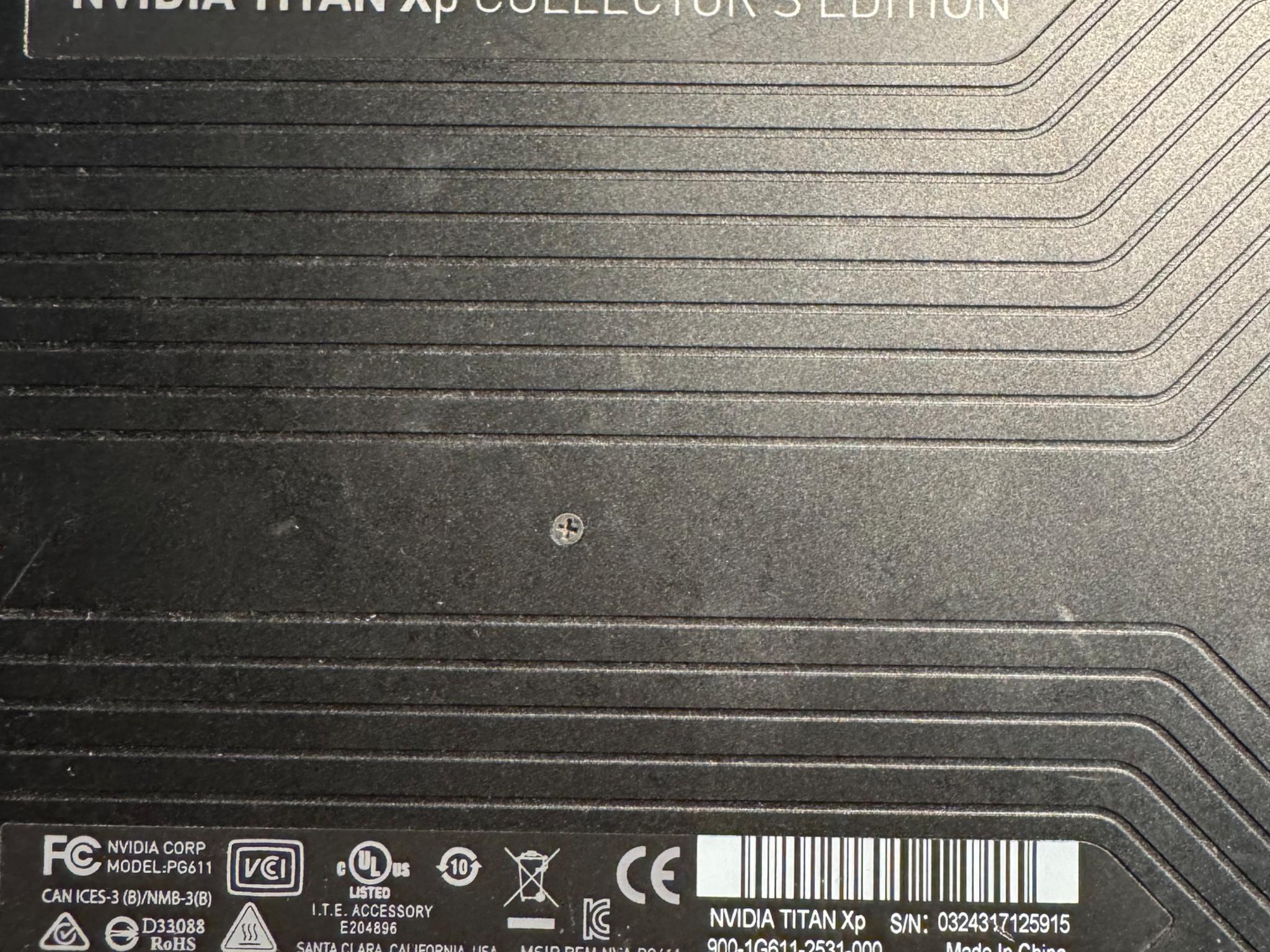Nvidia titan xp Jedi order gpu