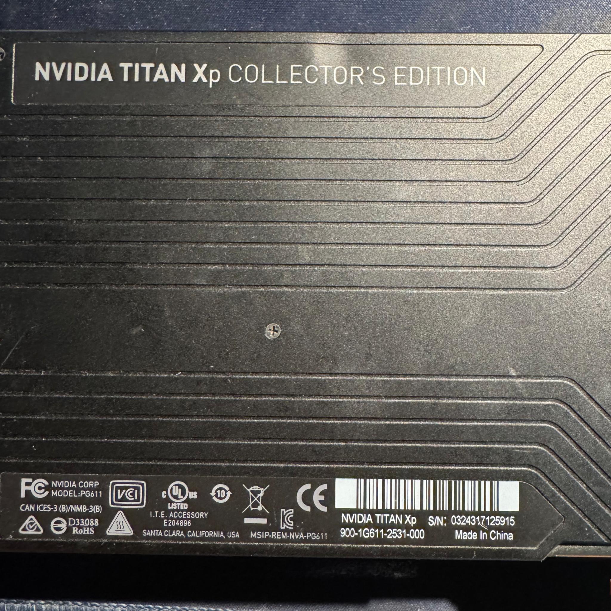 Nvidia titan xp Jedi order gpu