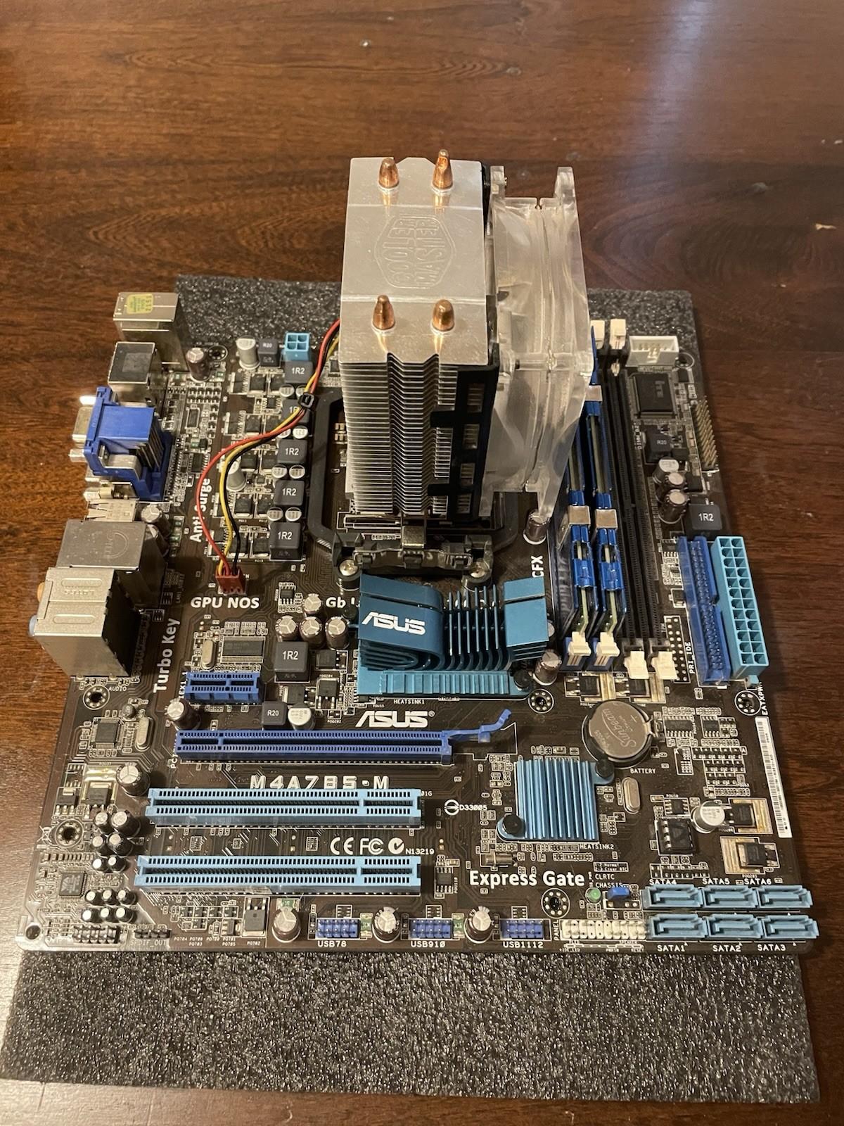 ASUS M4A785-M AM3 With AMD Phenom II X945 Processor And 8gb DDR2 RAM Bundle