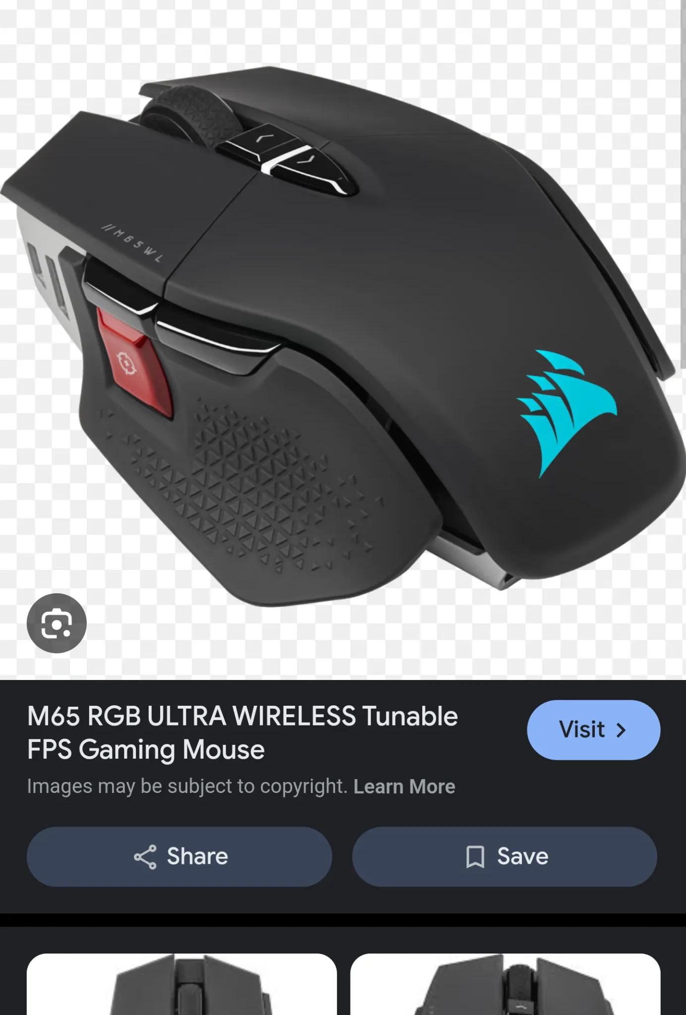 CORSAIR M65 RBG ULTRA WIRELESS