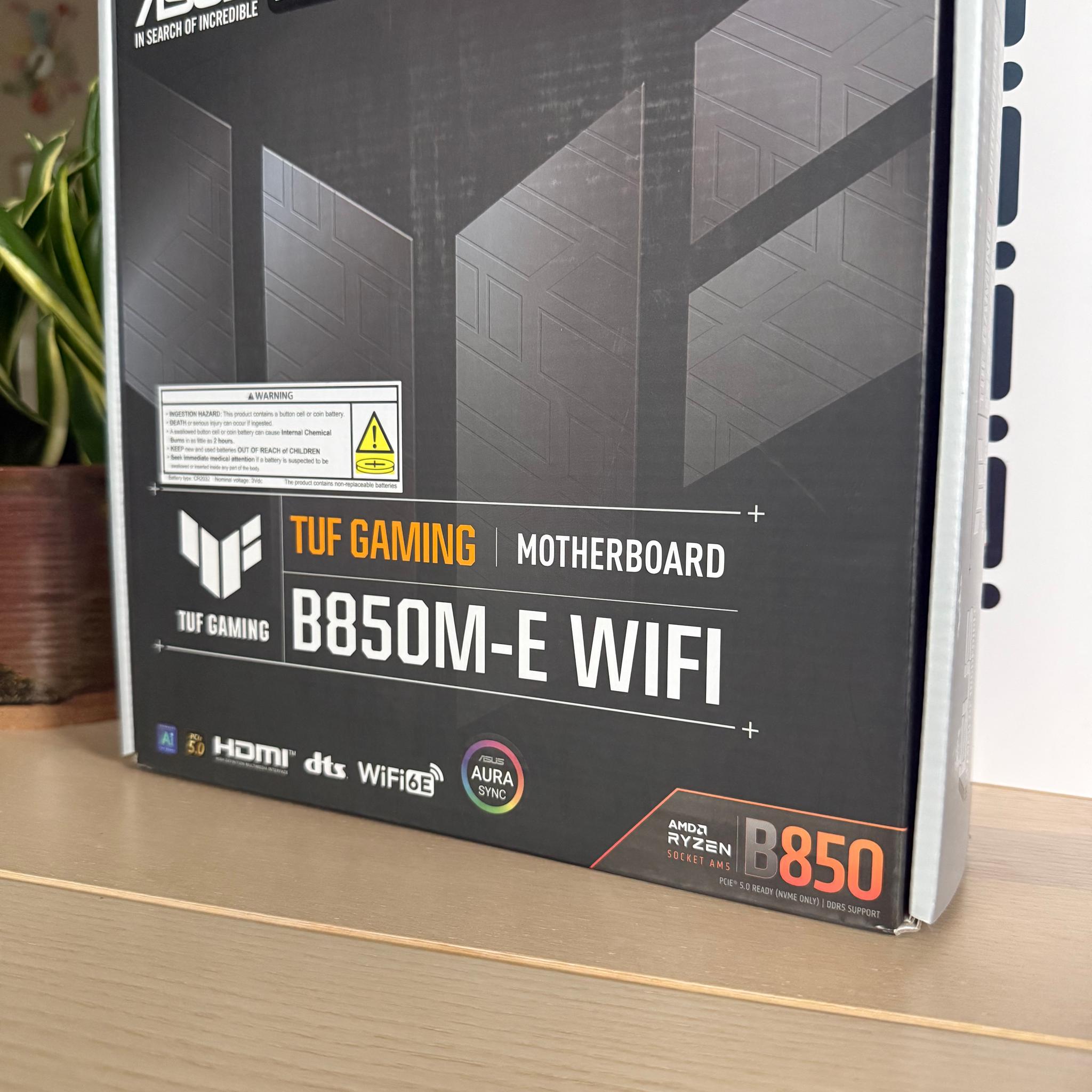 TUF Gaming B850M-E Wifi 6E - mATX - Brand New in Box