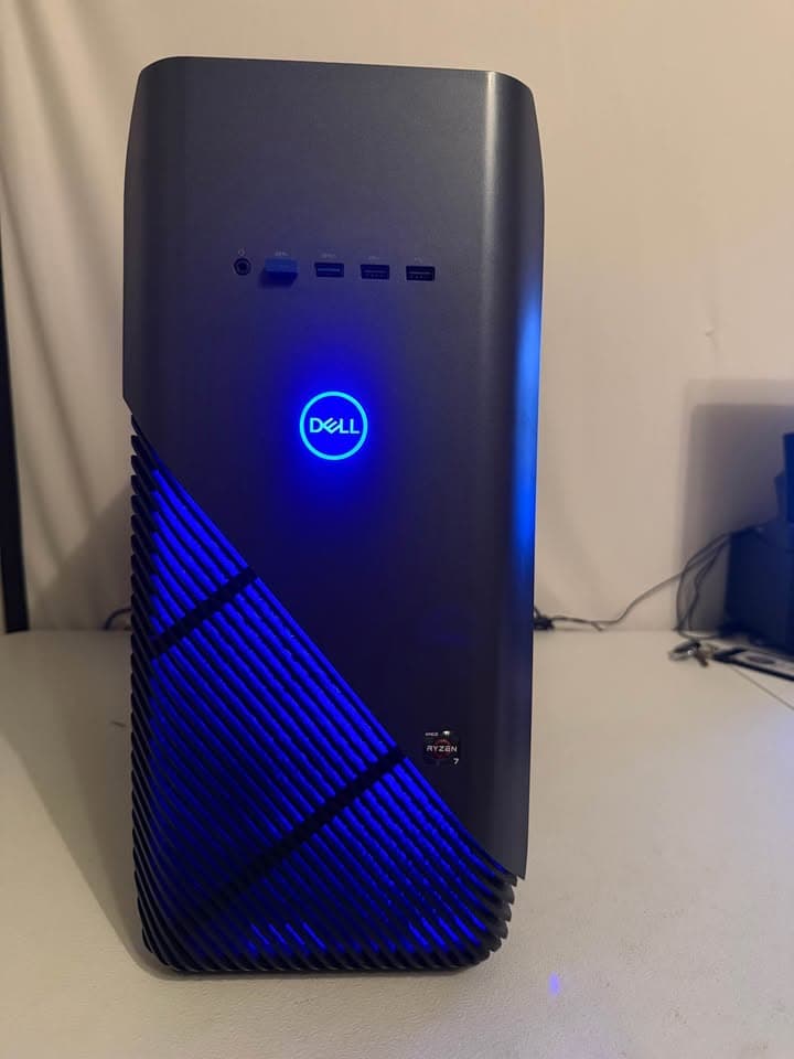Gaming PC: Ryzen 7 2700, 16GB DDR4 RAM, 500GB NVME SSD, RX 5600 XT 6GB, DELL INSPIRON 5676
