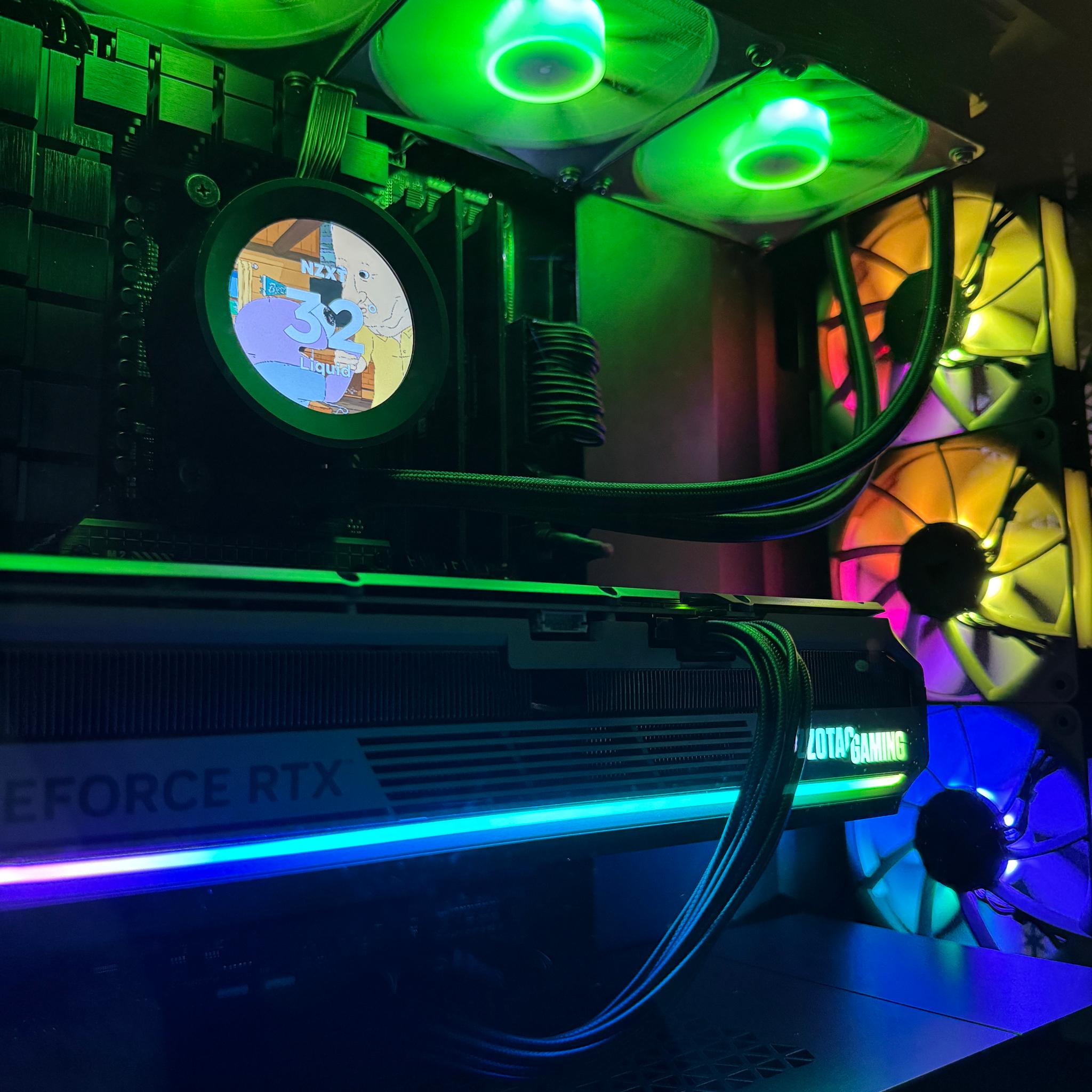 Gaming PC NVIDIA 5080 | Ryzen 7 9700X | 32GB DDR5 | 2TB M.2 | NZXT Kraken 360mm AIO | Win11 Pro