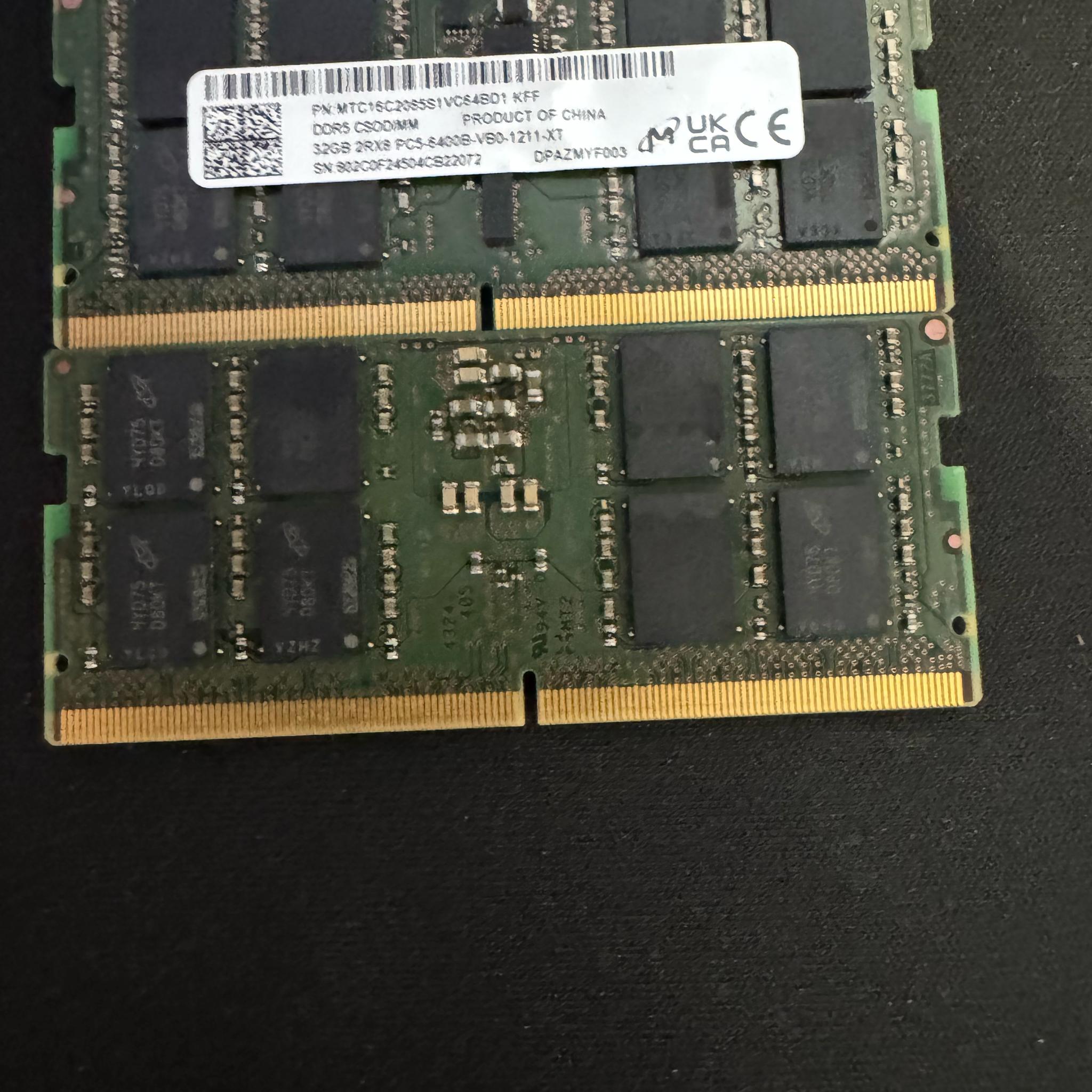 Crucial 64GB DDR5 RAM (2x32gb)