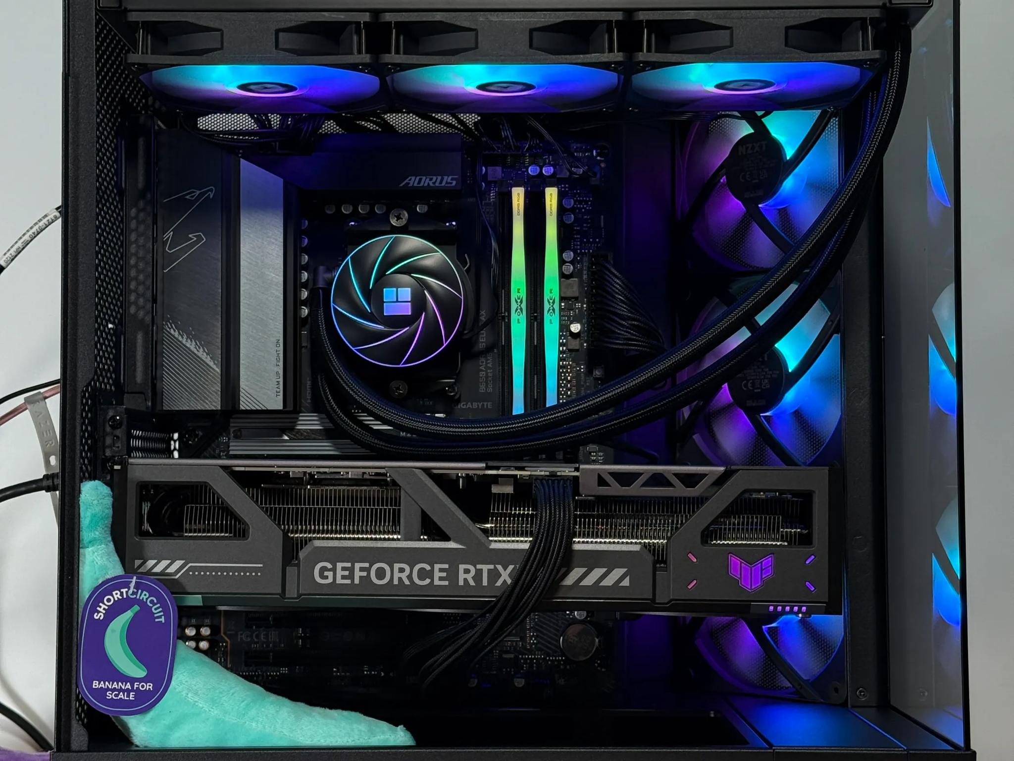 RTX 5080 Ryzen 7 9800x3d Gaming PC
