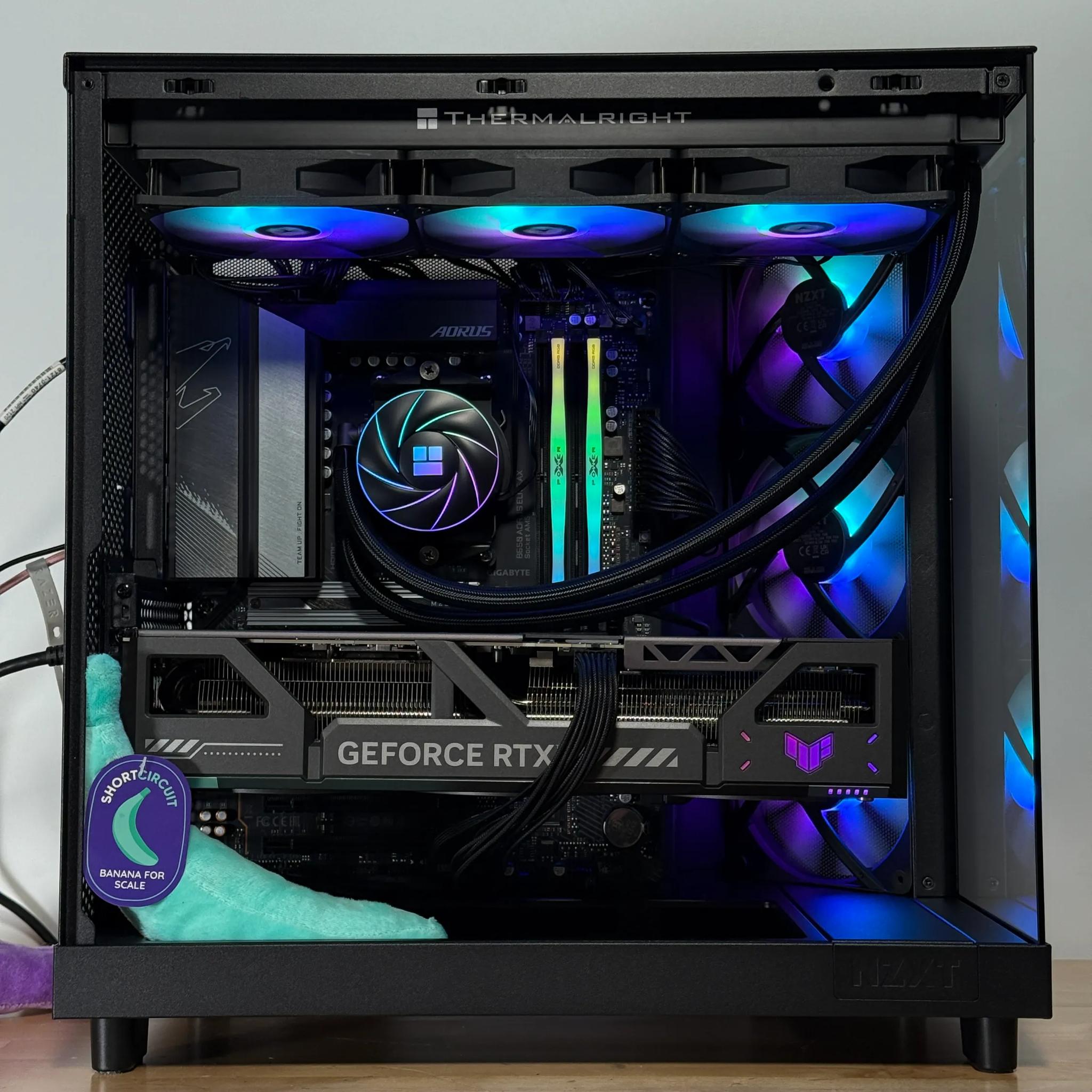 RTX 5080 Ryzen 7 9800x3d Gaming PC