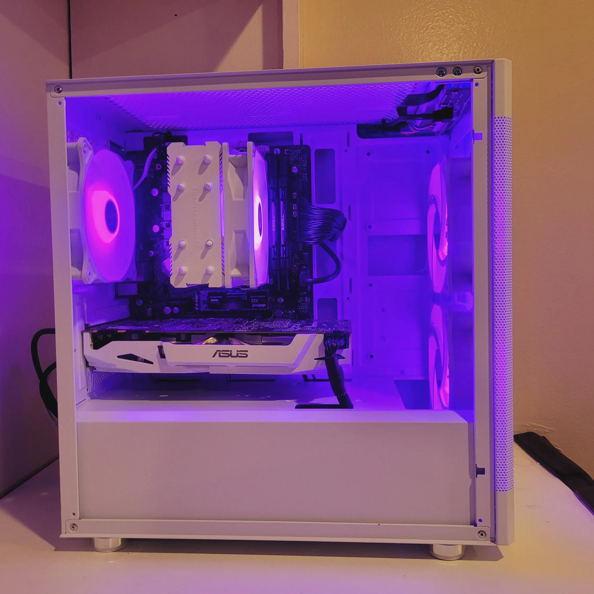 Ryzen 5 3600 | GTX 1070 8GB ⚪Value Ryzen RGB Gaming PC⚪ | 16GB Ram | Budget Gaming PC Desktop 1080p