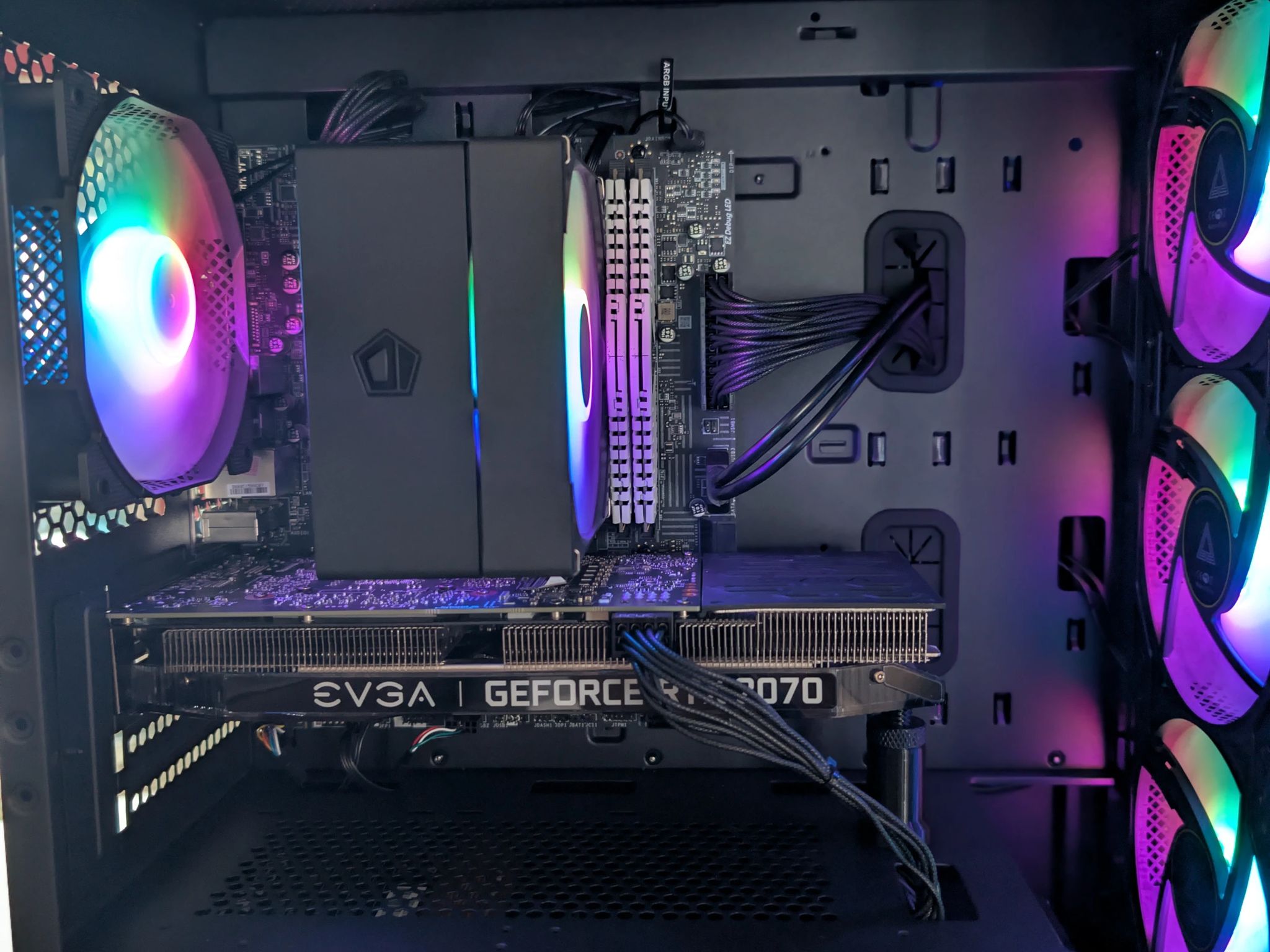 FAST RTX 2070 + i5 Custom RGB Gaming PC
