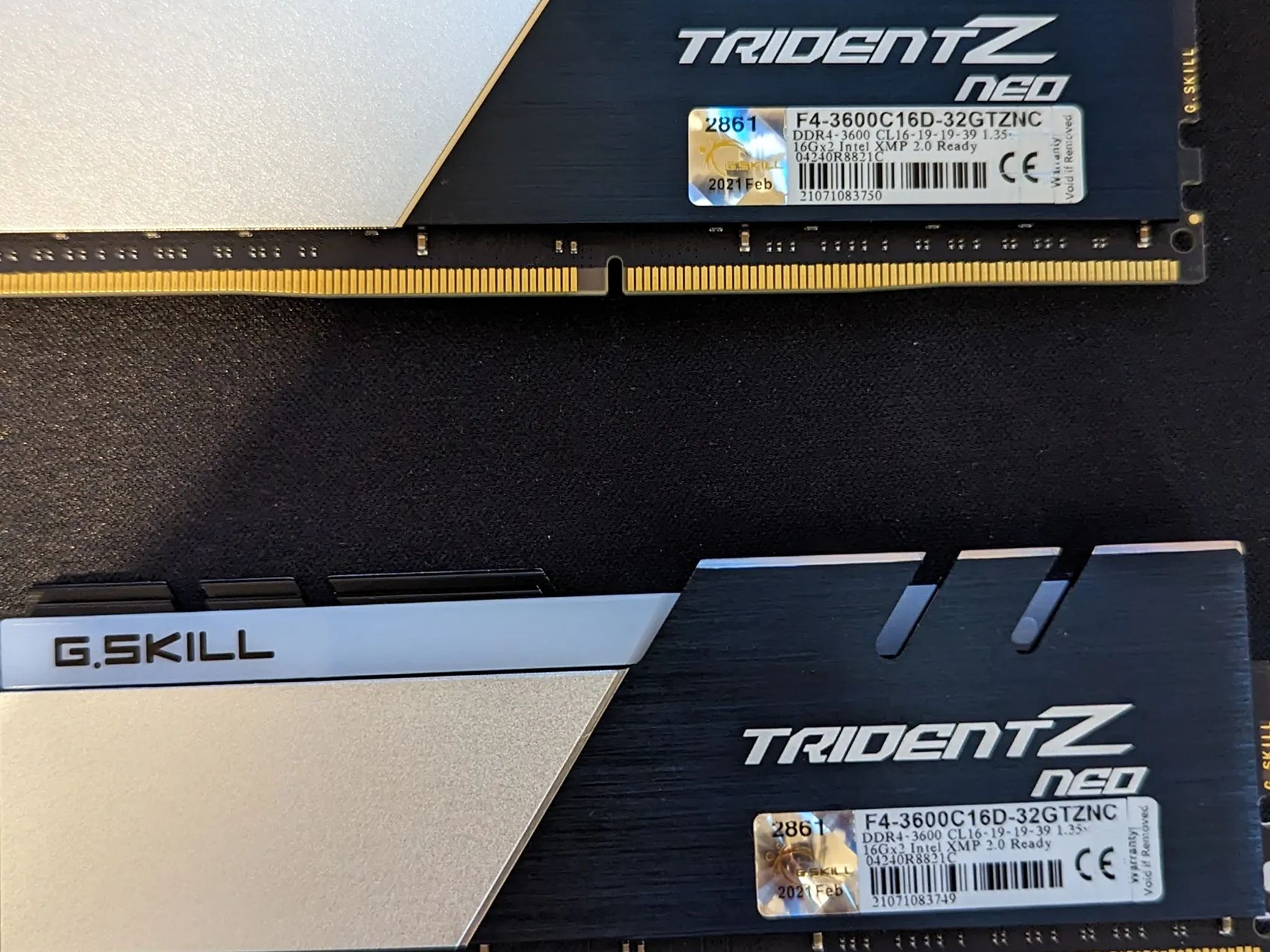 G.Skill Trident Z Neo 32 GB (2 x 16 GB) DDR4-3600 CL16 Memory