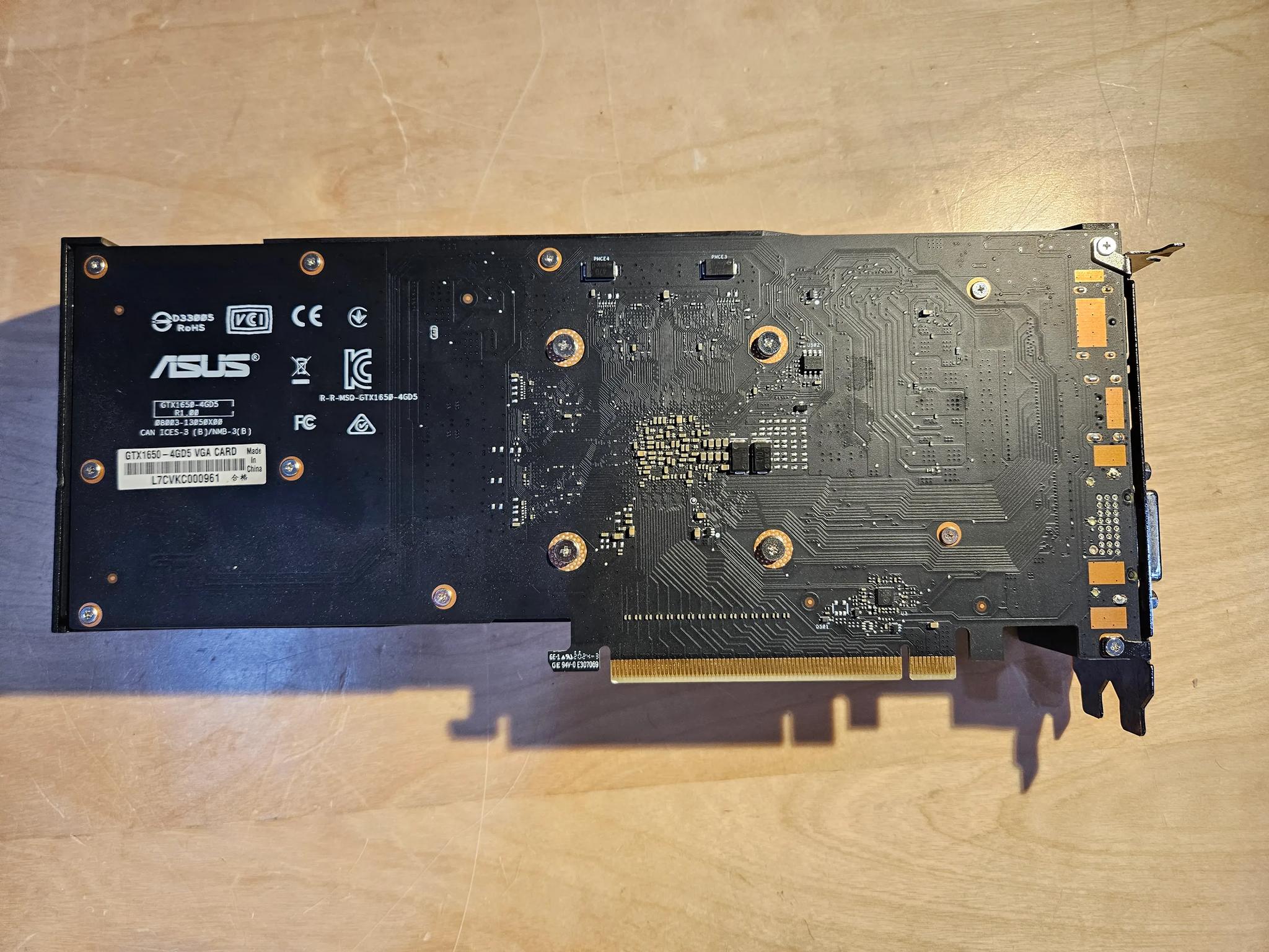 Asus Strix GTX 1650 4GB Graphics Card