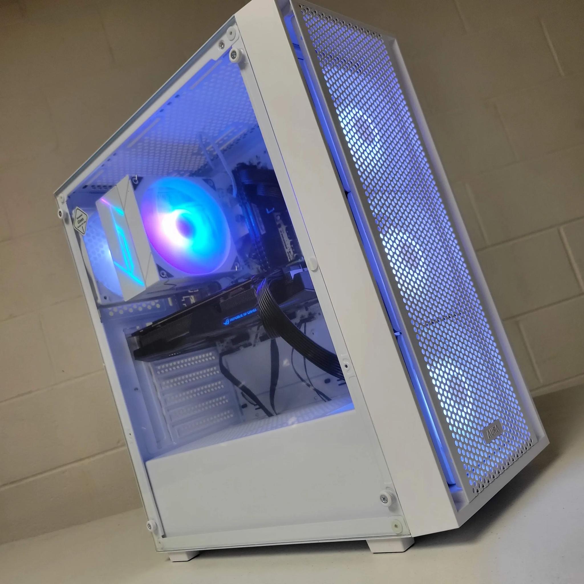 🔥🧊GTX 1080 8gb White Gaming PC🔥🧊 (Ryzen 5 3600//GTX 1080 8gb)