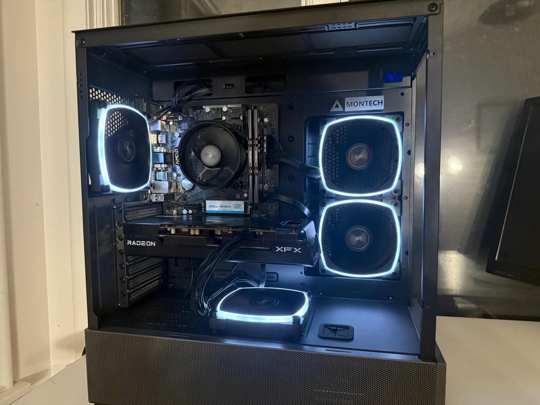 RX 6600XT / Ryzen 5 5500 | WIFI | 1TB HDD + SSD | 16GB Ram | Windows 11 Activated