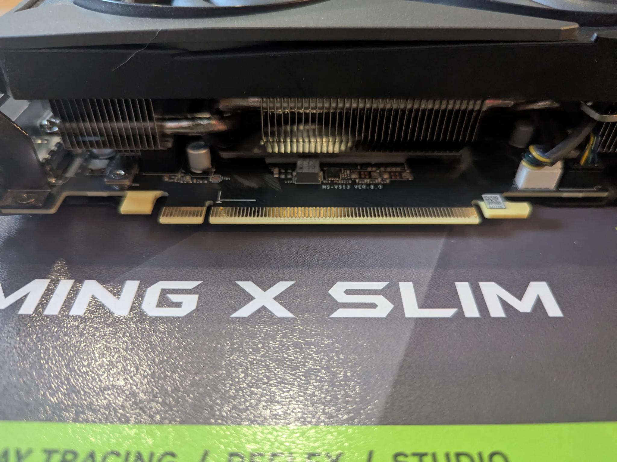 GeForce RTX™ 4070 Ti GAMING X SLIM 12G - LIKE NEW
