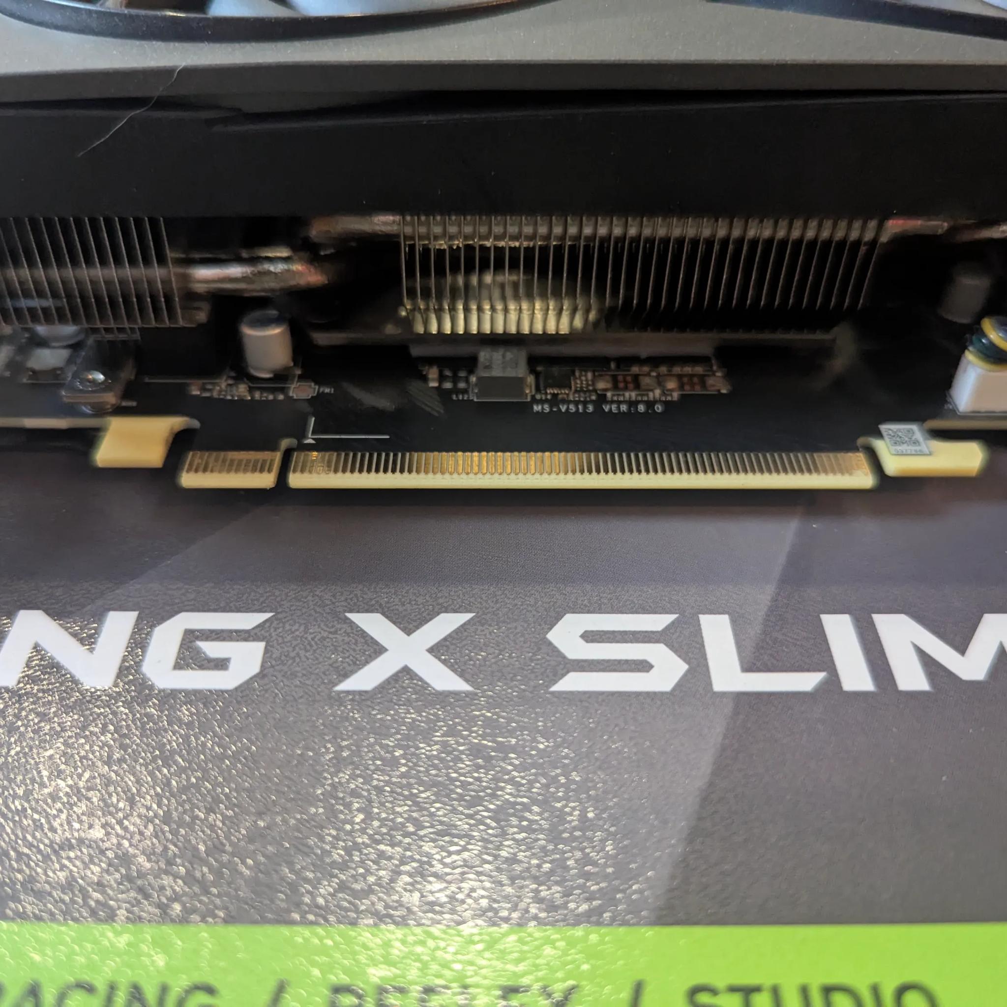 GeForce RTX™ 4070 Ti GAMING X SLIM 12G - LIKE NEW