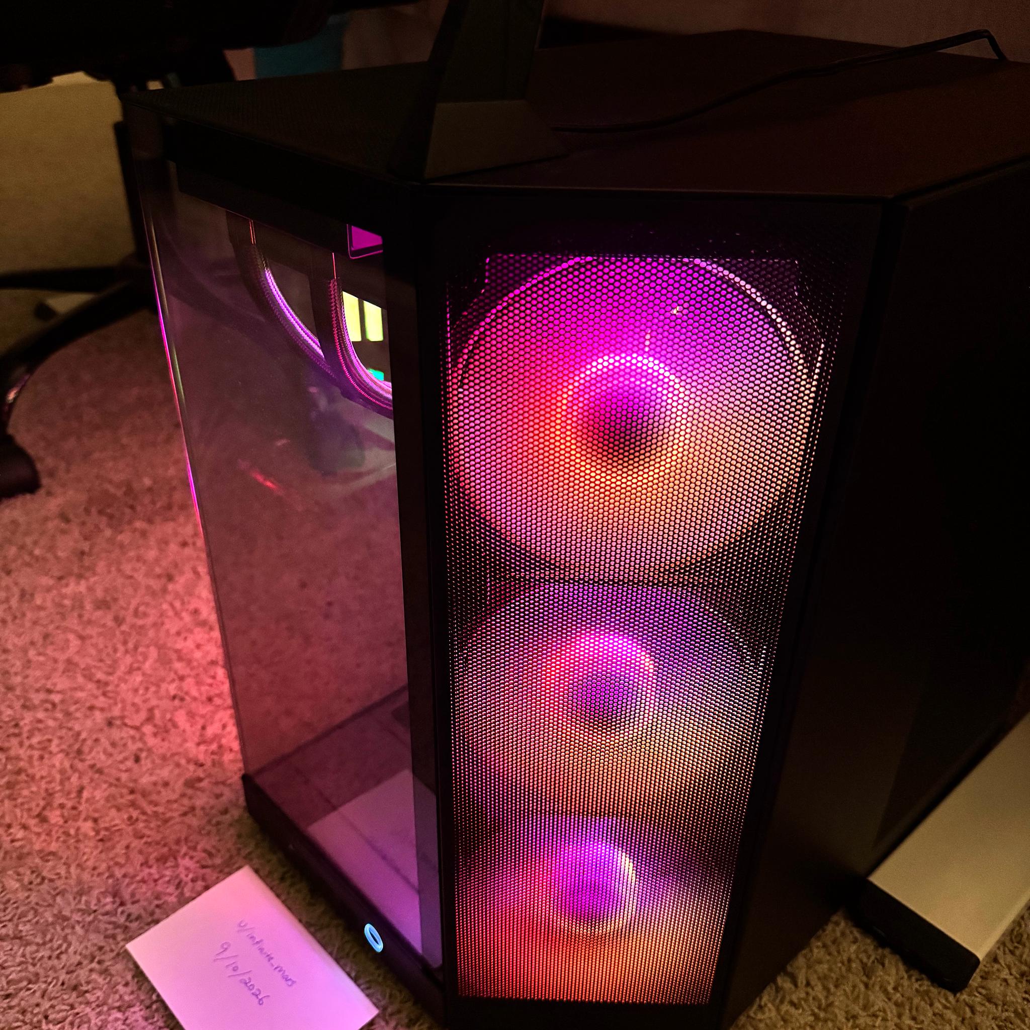 GeForce RTX 5070 Ti Custom Gaming PC - Ryzen 9 9950X3D, 4TB NVMe SSD