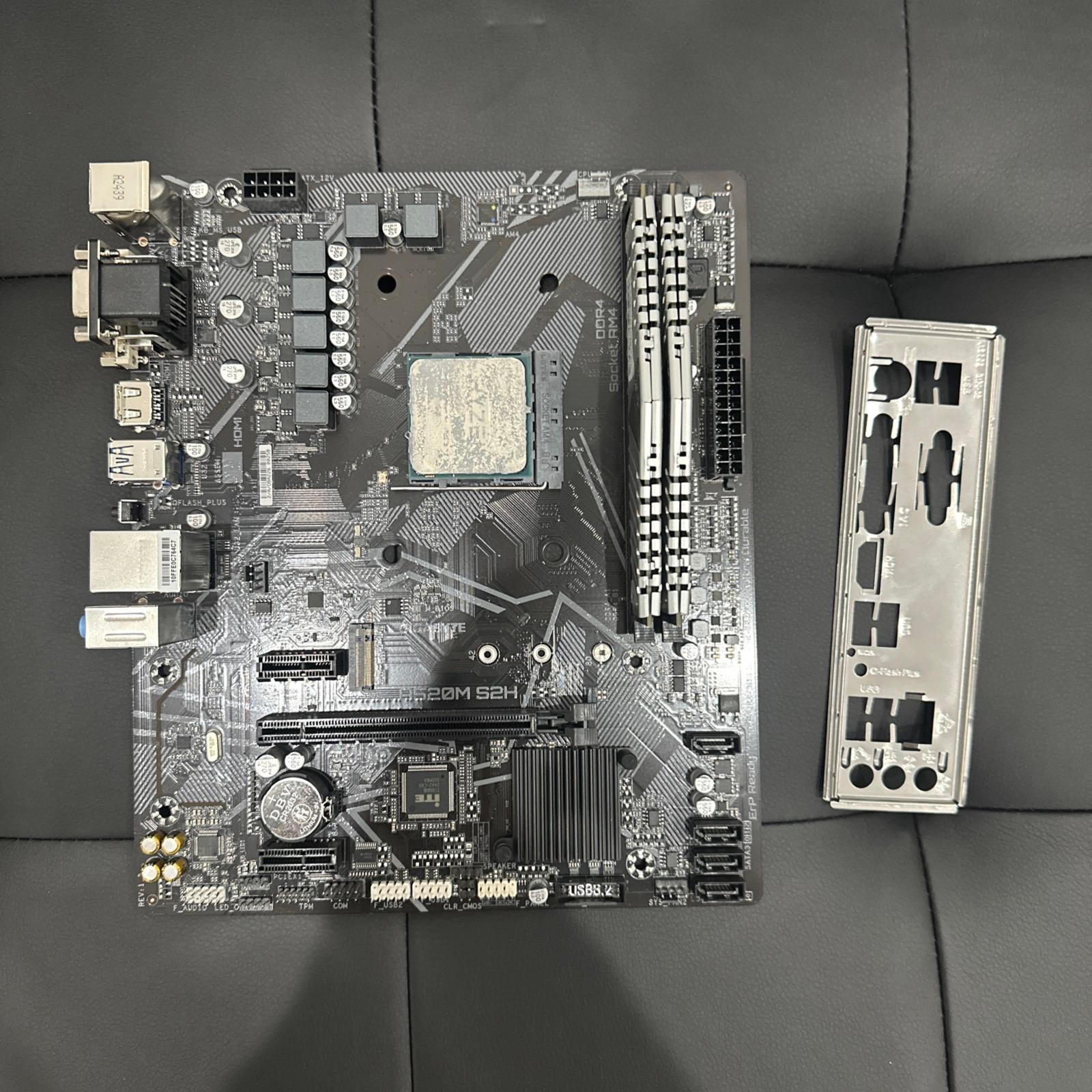 Ryzen 5 3600 w/ Motherboard & 16gb (8x2) 3000mhz (tested, works perfectly fine)