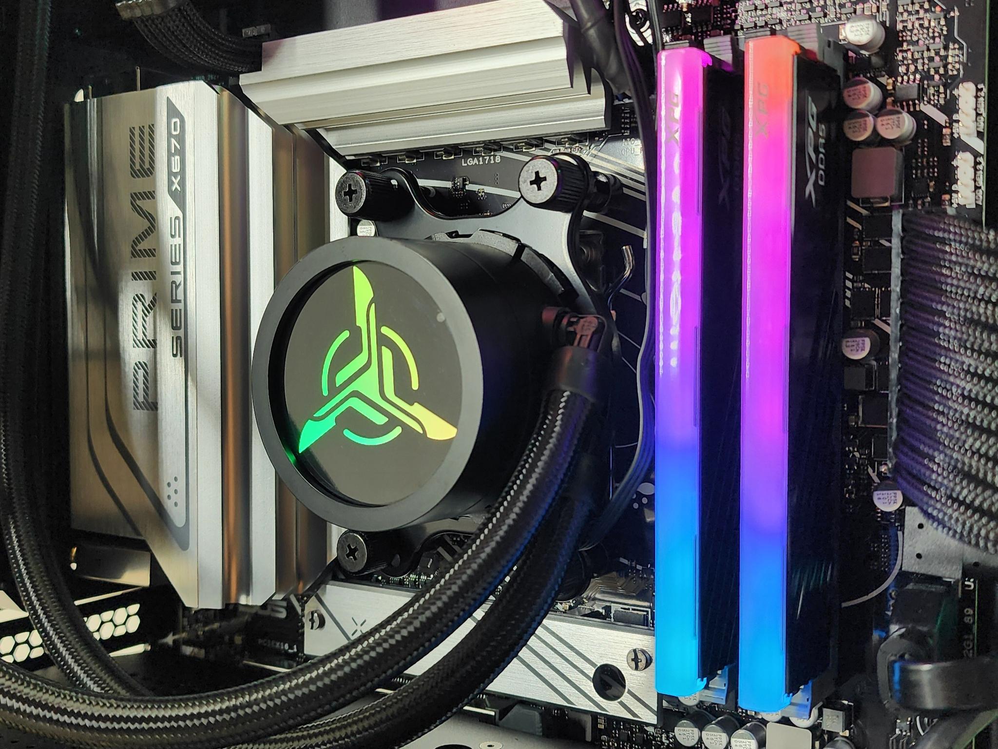 Gaming PC Ryzen 7 9700X 32GB RAM 1TB SSD RX 7800 XT 16GB Windows 11 PC