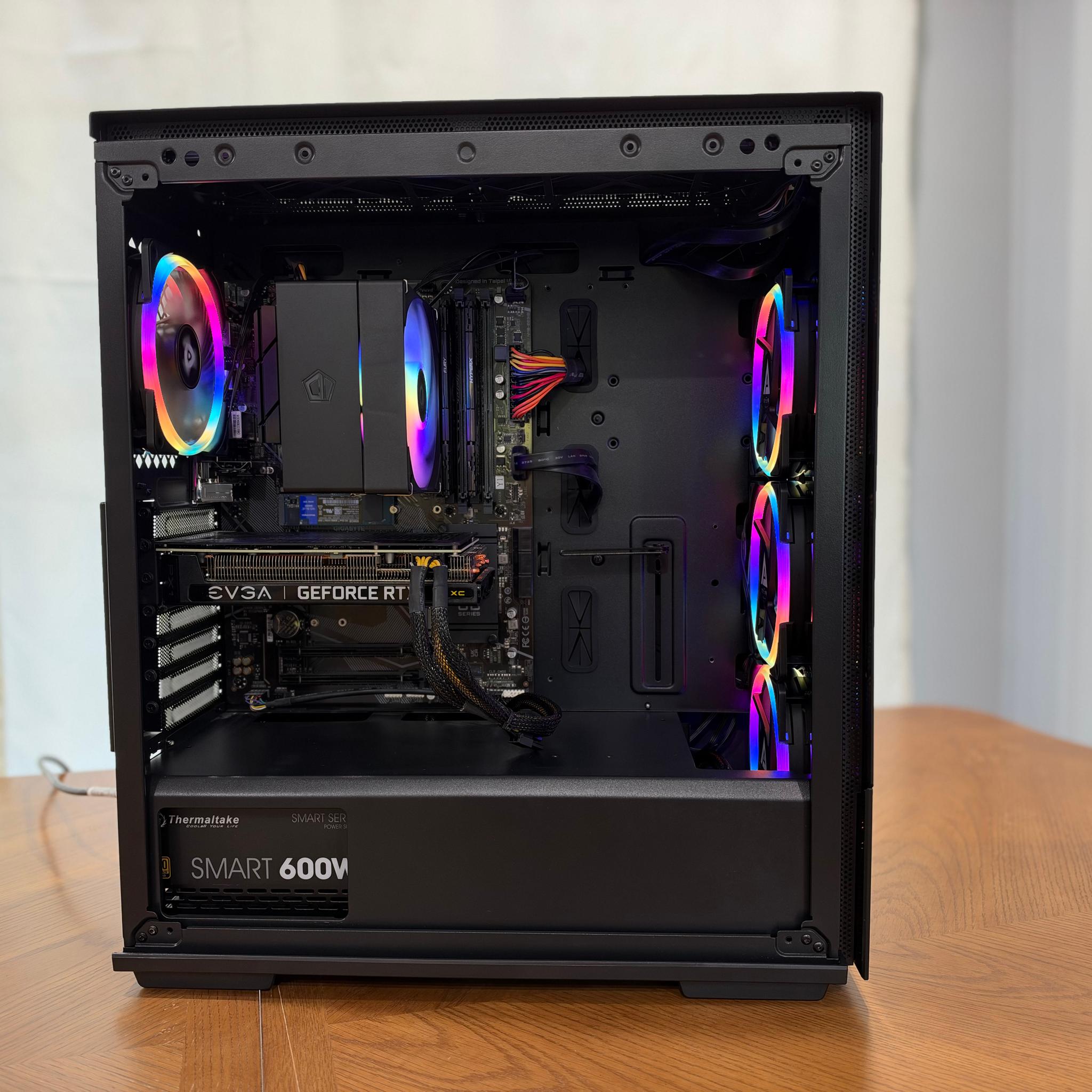RTX 3060 Ti Gaming PC | i5-11400F | 16GB RAM | 500GB SSD | WiFi + Bluetooth