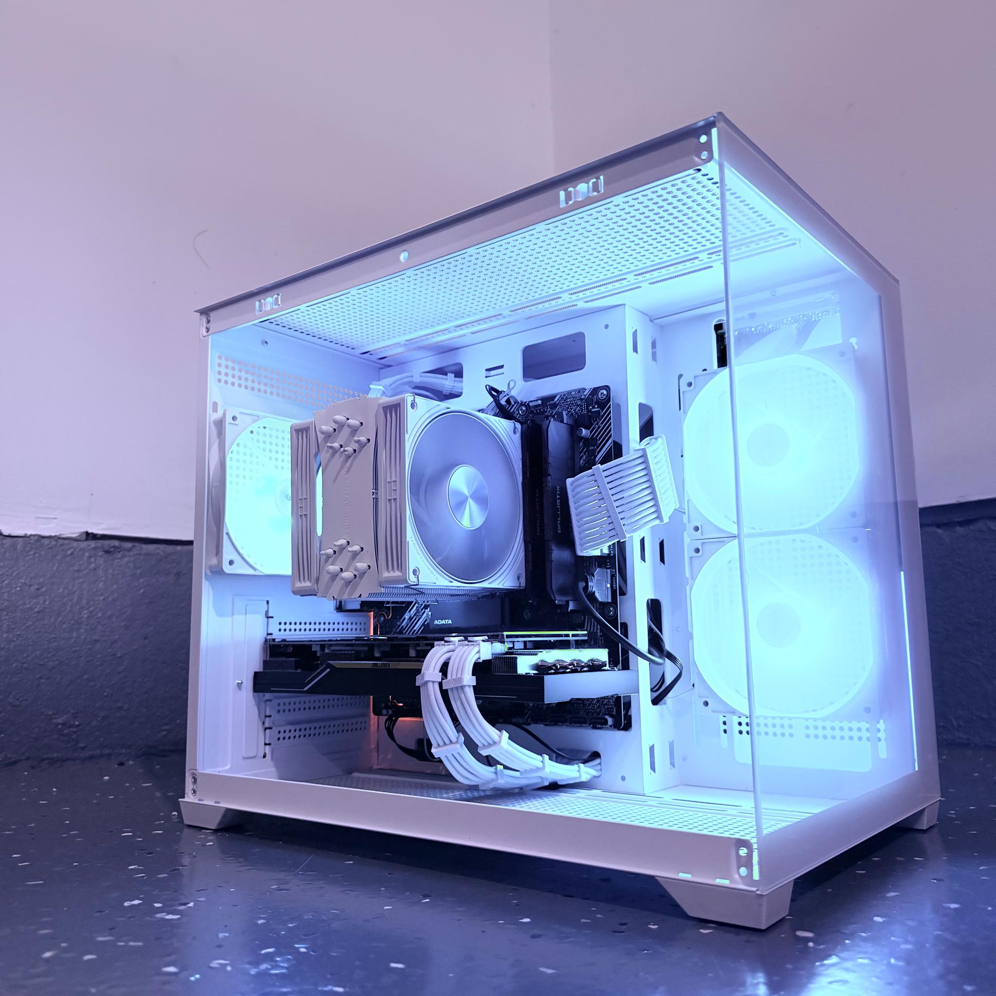 ⚪️"Lunar Frost"❄️ | 1080p Gaming | Ryzen 7 3700X | RX 5700XT 8GB | 16B Ram | 1TB SSD | Free Shipping