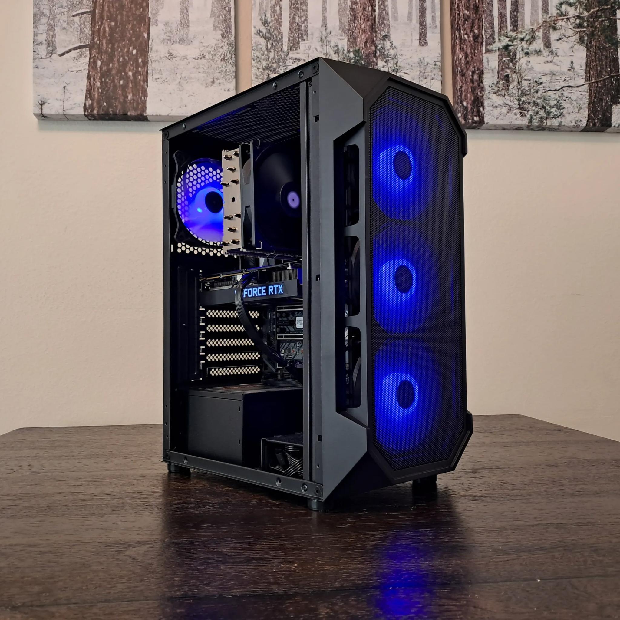 ⚫⚔️1080p Ultra Slayer⚔️⚫ Nvidia RTX 3060 Ti | AMD Threadripper 1900X | 1TB SSD | 32GB DDR4