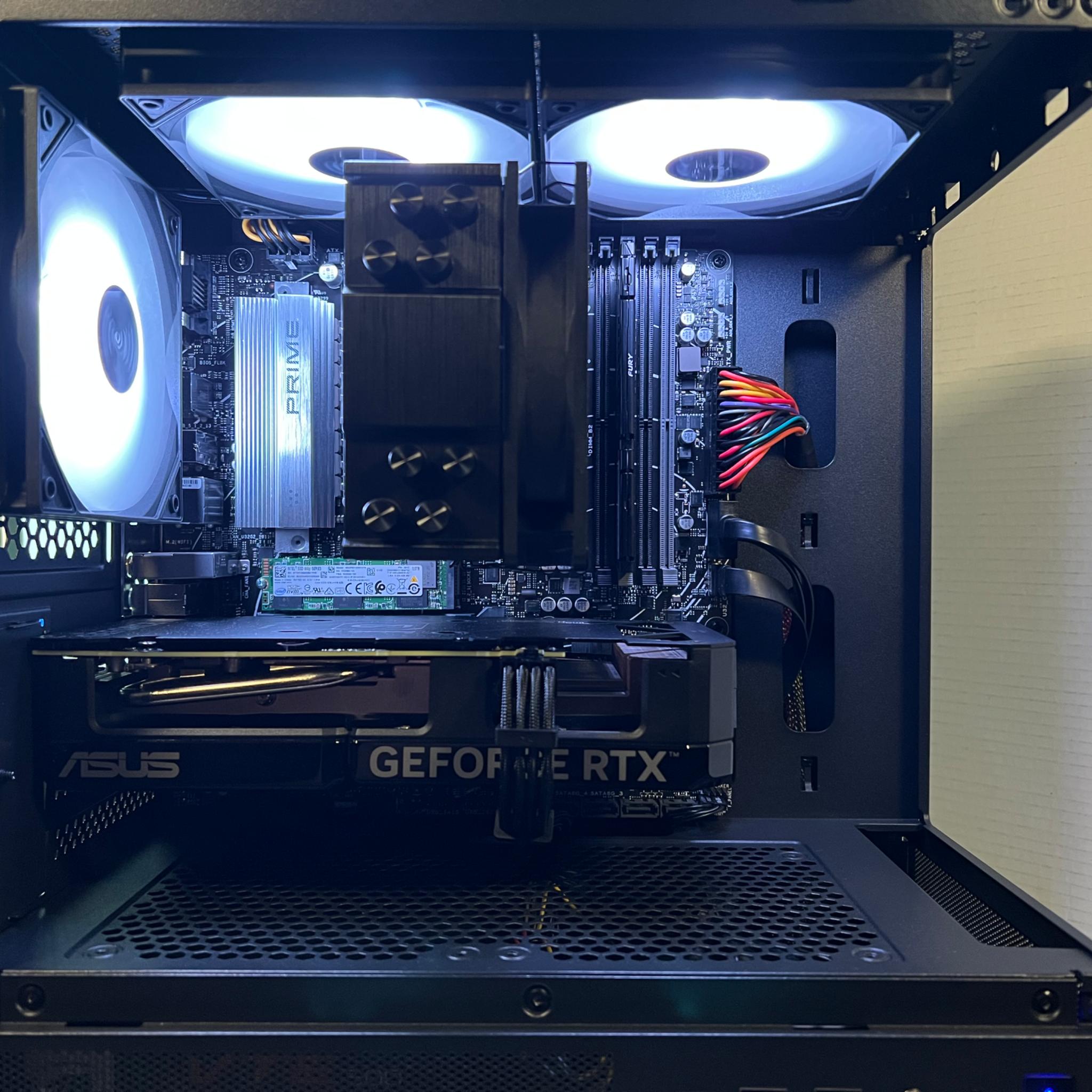R5 7600 + 4060 Ti | 16GB DDR5 | 1TB NVMe | Minimalist Gaming PC
