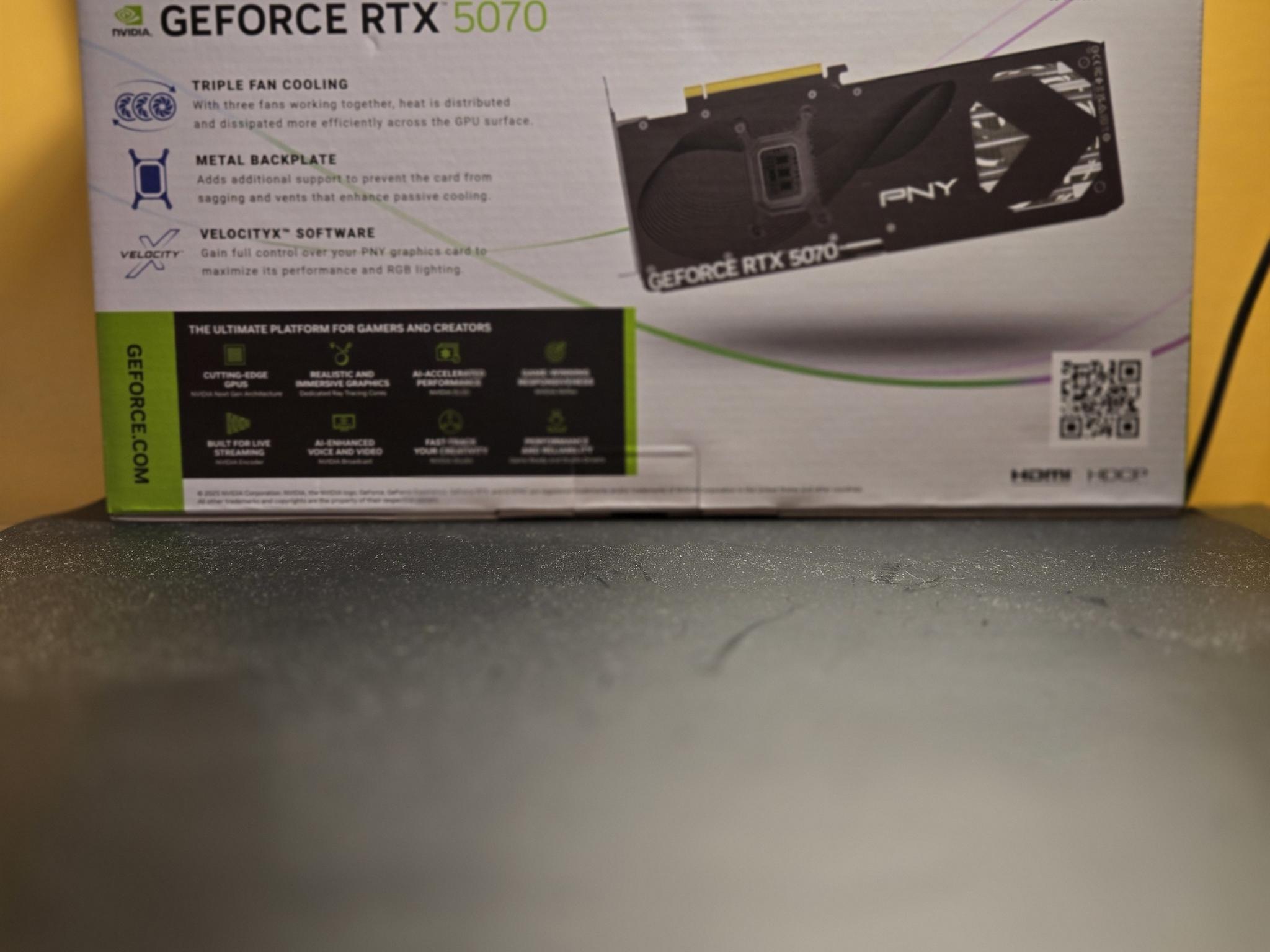 PNY RTX 5070 Overclocked - BNIB