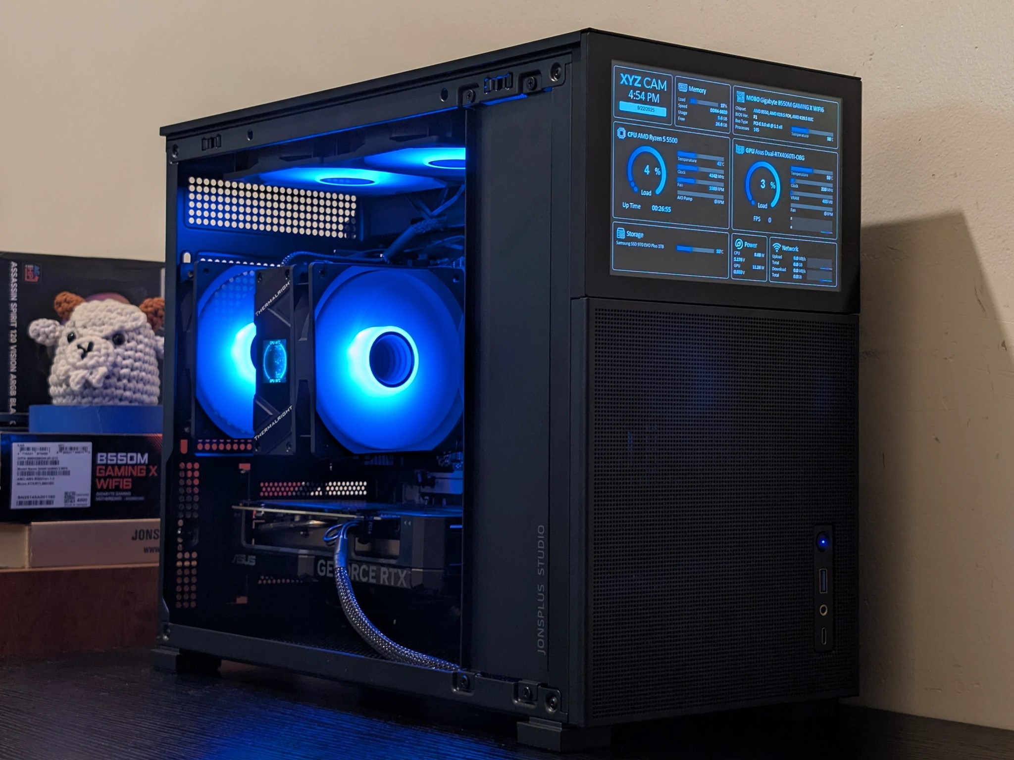 🔥📺 1440p Gaming Beast | RTX 4060Ti | Ryzen 5 5500 | 1TB SSD | 32GB RAM | WiFi 6 & Bluetooth 📺🔥