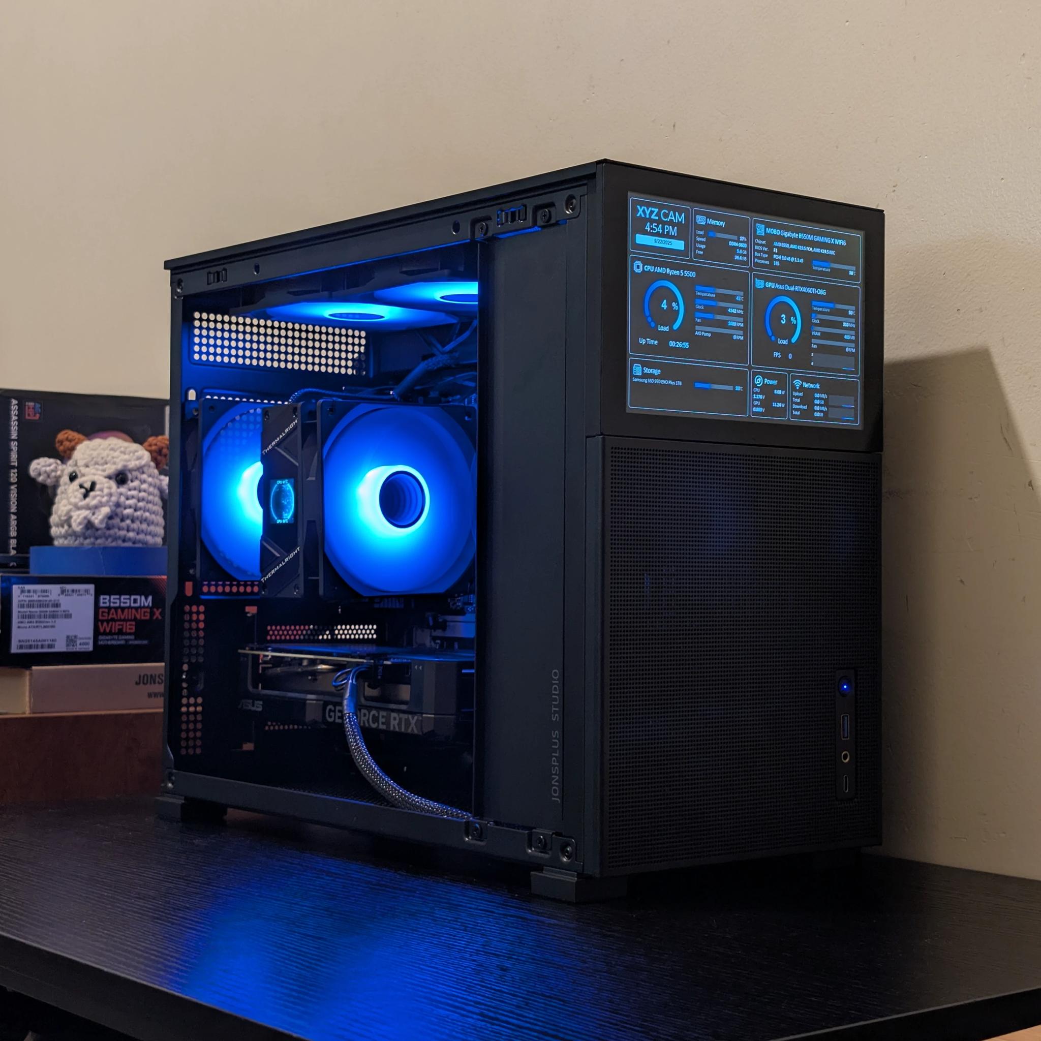 🔥📺 1440p Gaming Beast | RTX 4060Ti | Ryzen 5 5500 | 1TB SSD | 32GB RAM | WiFi 6 & Bluetooth 📺🔥