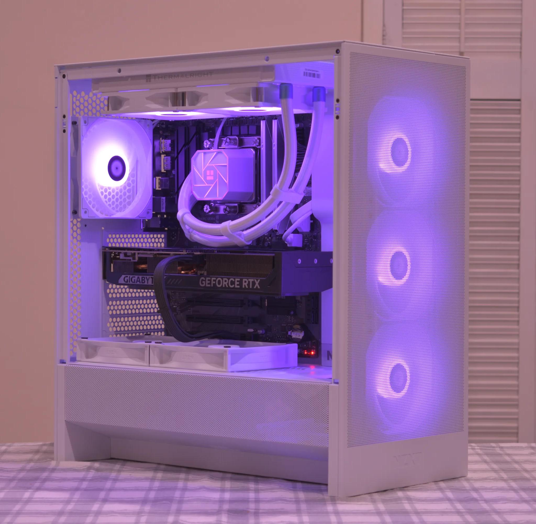 🚀Performance Gamer🚀 Intel i5 14600K | RTX 5070 12GB | 32GB DDR4 | 2TB nVME SSD | White | RGB+Wifi
