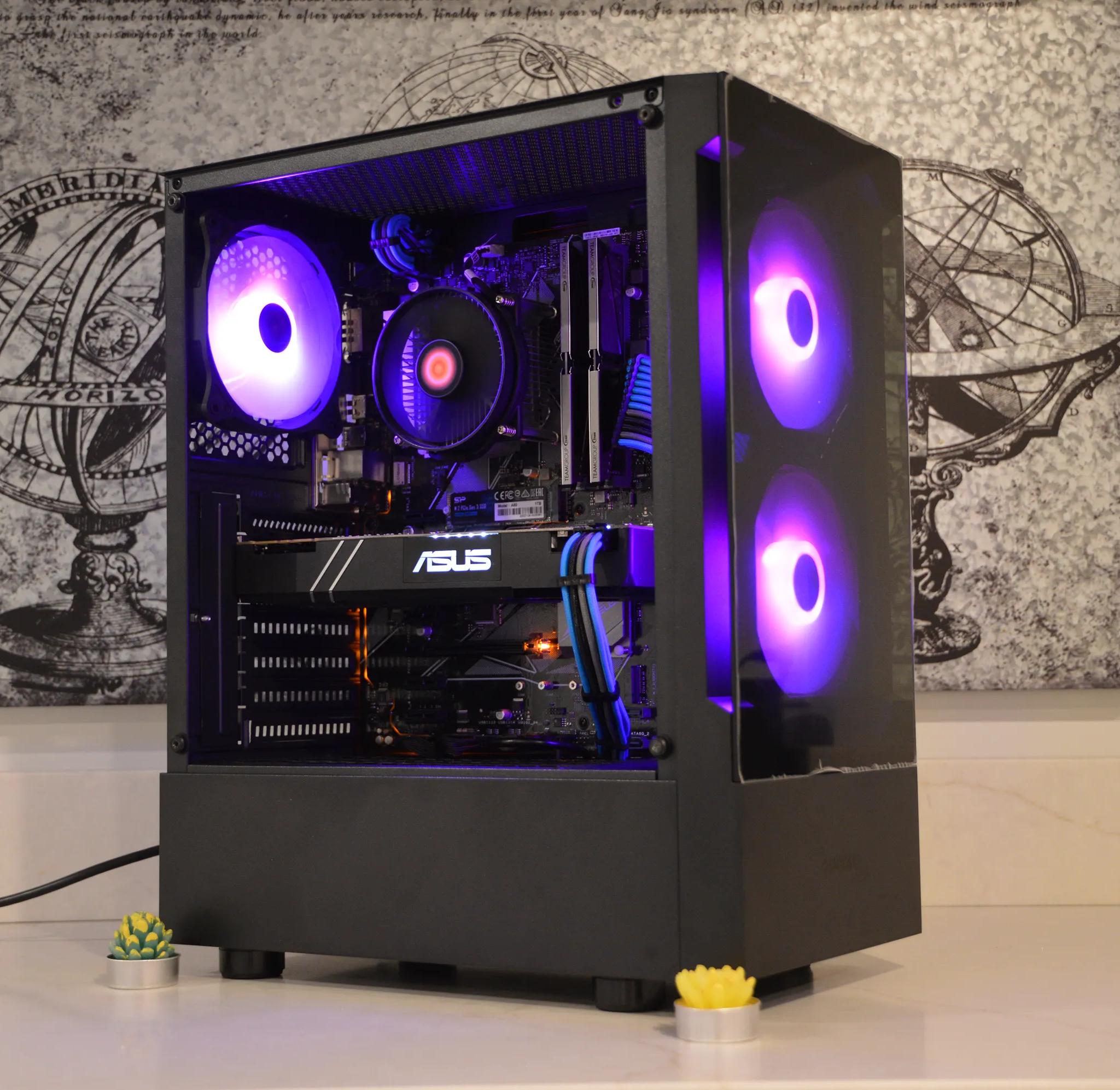 ⚫️🔵 Midnight Azure 🔵⚫️| Intel Core I7 8700K | NVIDIA GTX 1070 | 16GB RAM | 1TB NVME SSD |