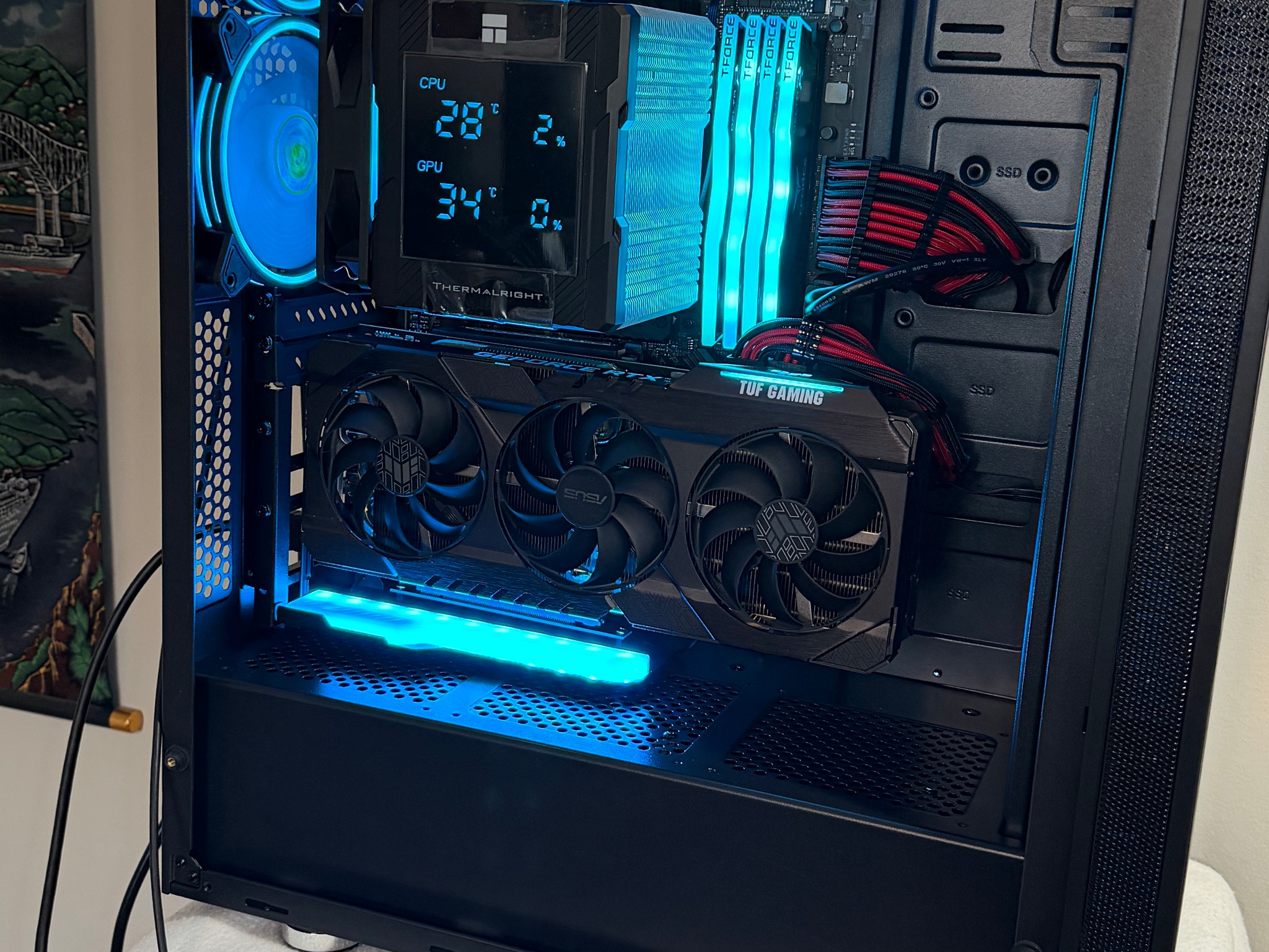 Awesome Ryzen 7 5800XT, 32GB DDR4, RTX 3070 TI, 1 TB M.2 NVMe Gaming System