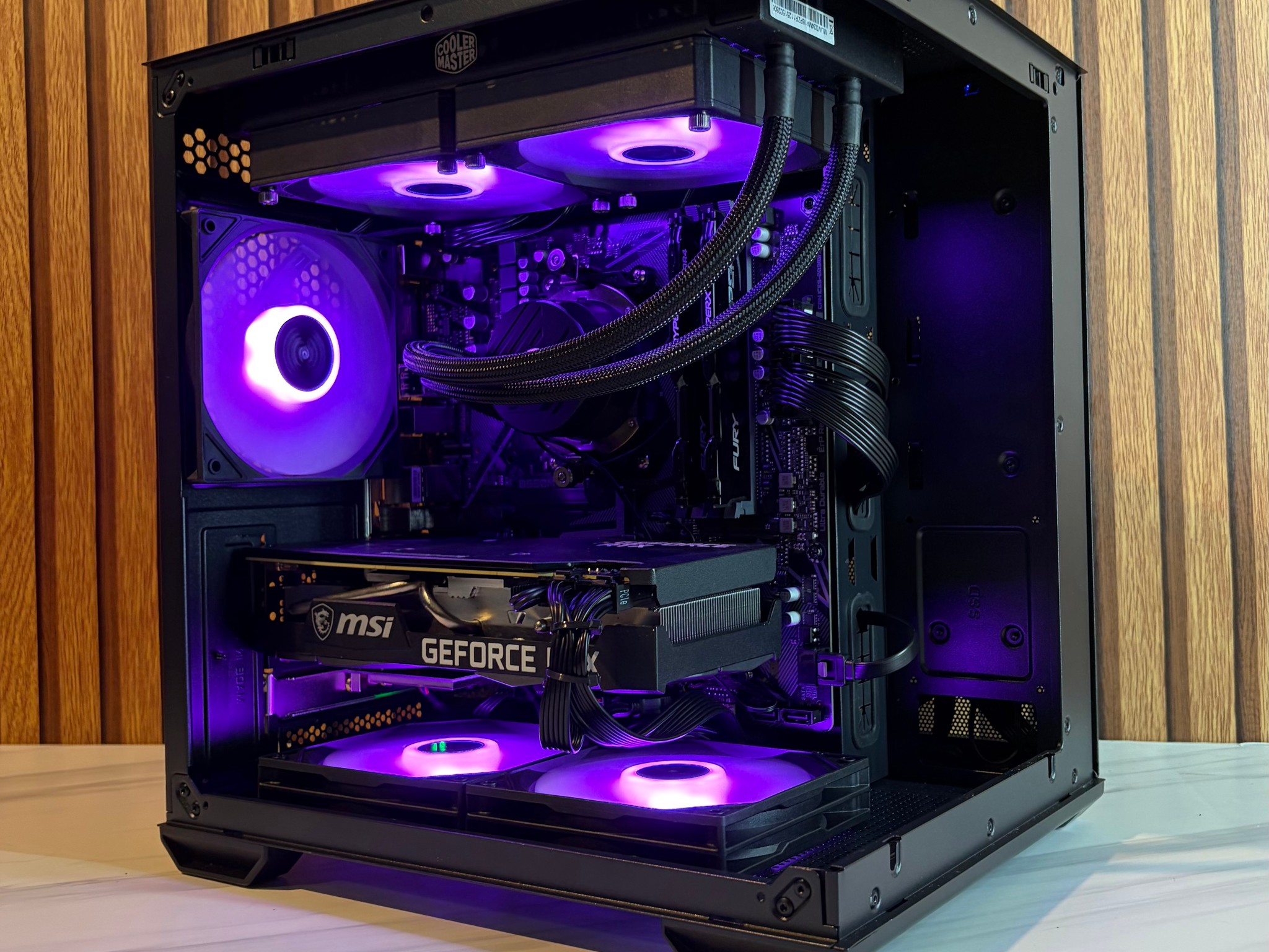RTX 3070 | RYZEN 5 5600 | 16GB DDR4 | 500GB SSD | 750W | 240MM AIO
