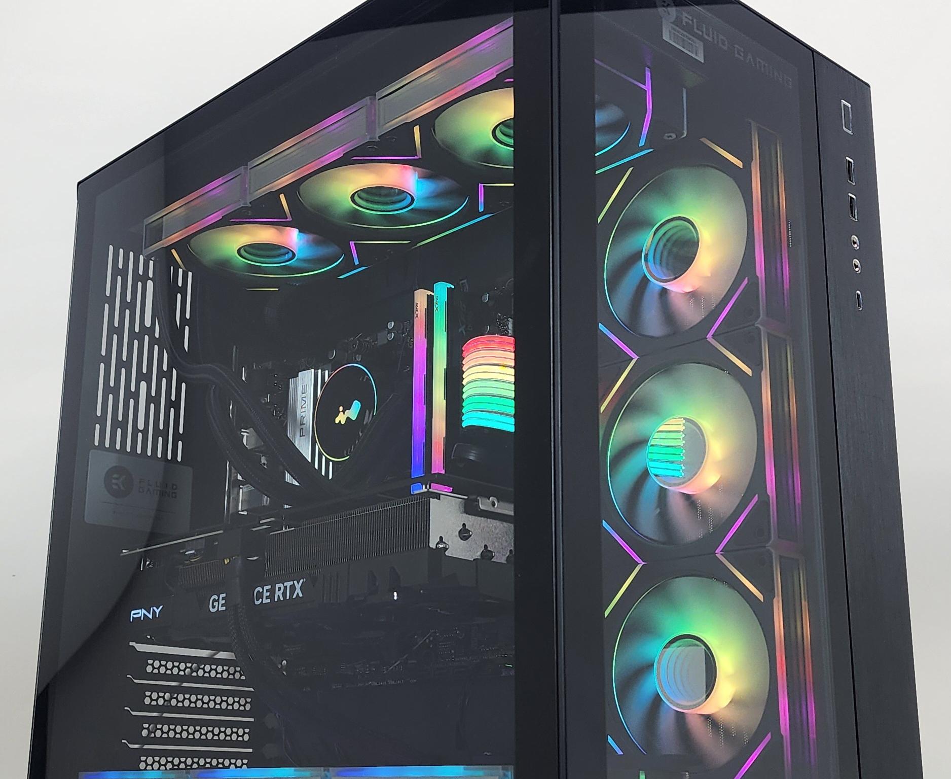 Gaming PC Ryzen 5 7600X3D 32GB RAM 2TB SSD RTX 4070 Ti SUPER 16GB Win11 Computer