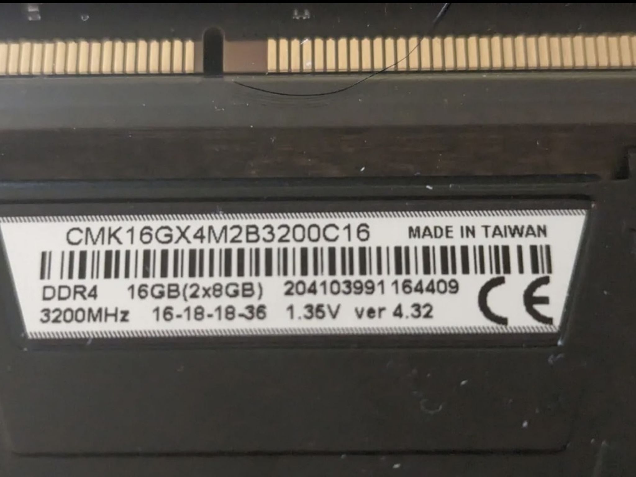 CORSAIR VENGEANCE LPX 16GB DDR4 3200 KIT (2X 8GB)