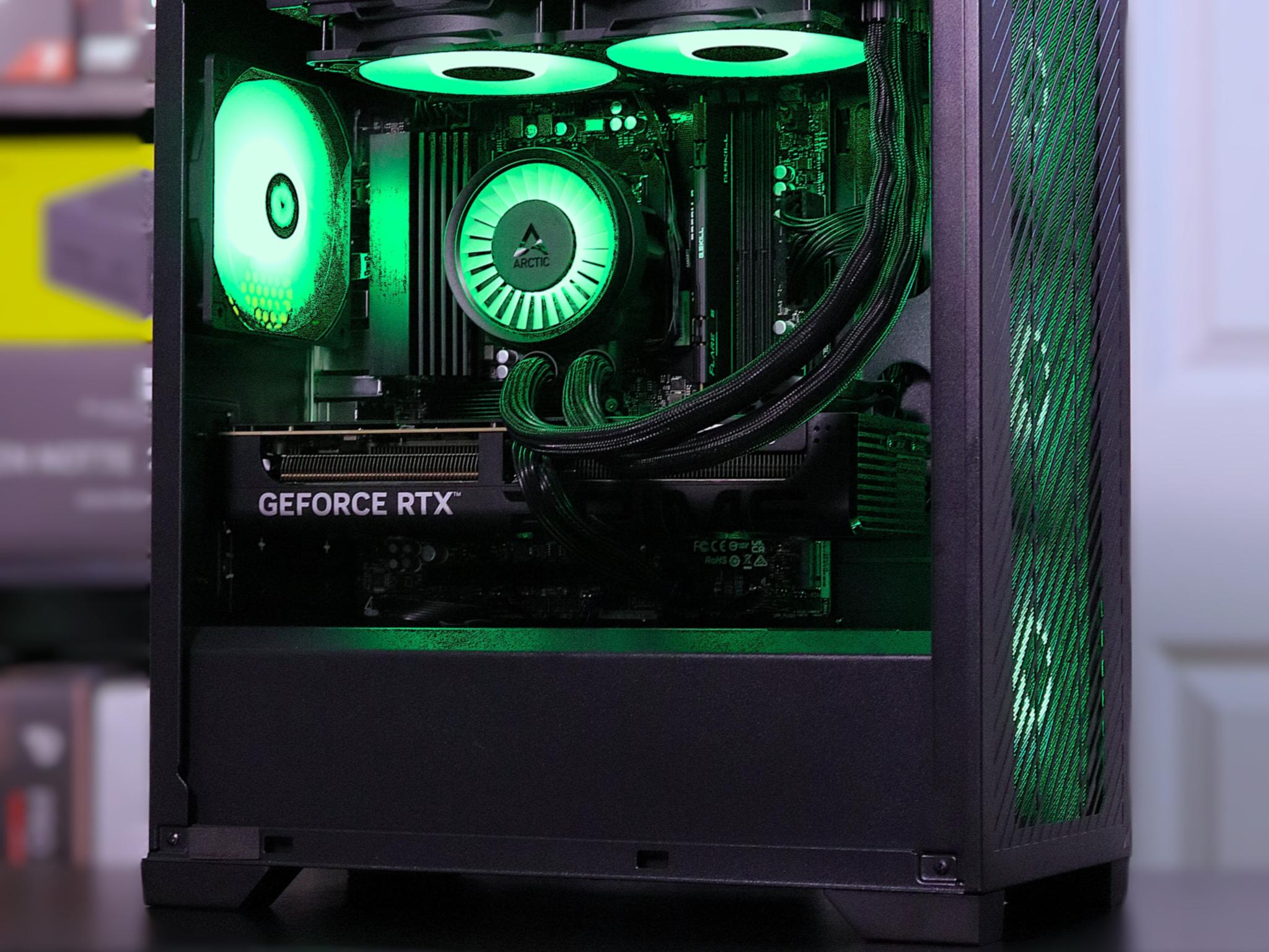 🟩 Arctic Venom ❄️ | Ryzen 5 7500X3D | RTX 5060 Ti 8GB | 16GB DDR5 - 6000 | 1TB NVMe |