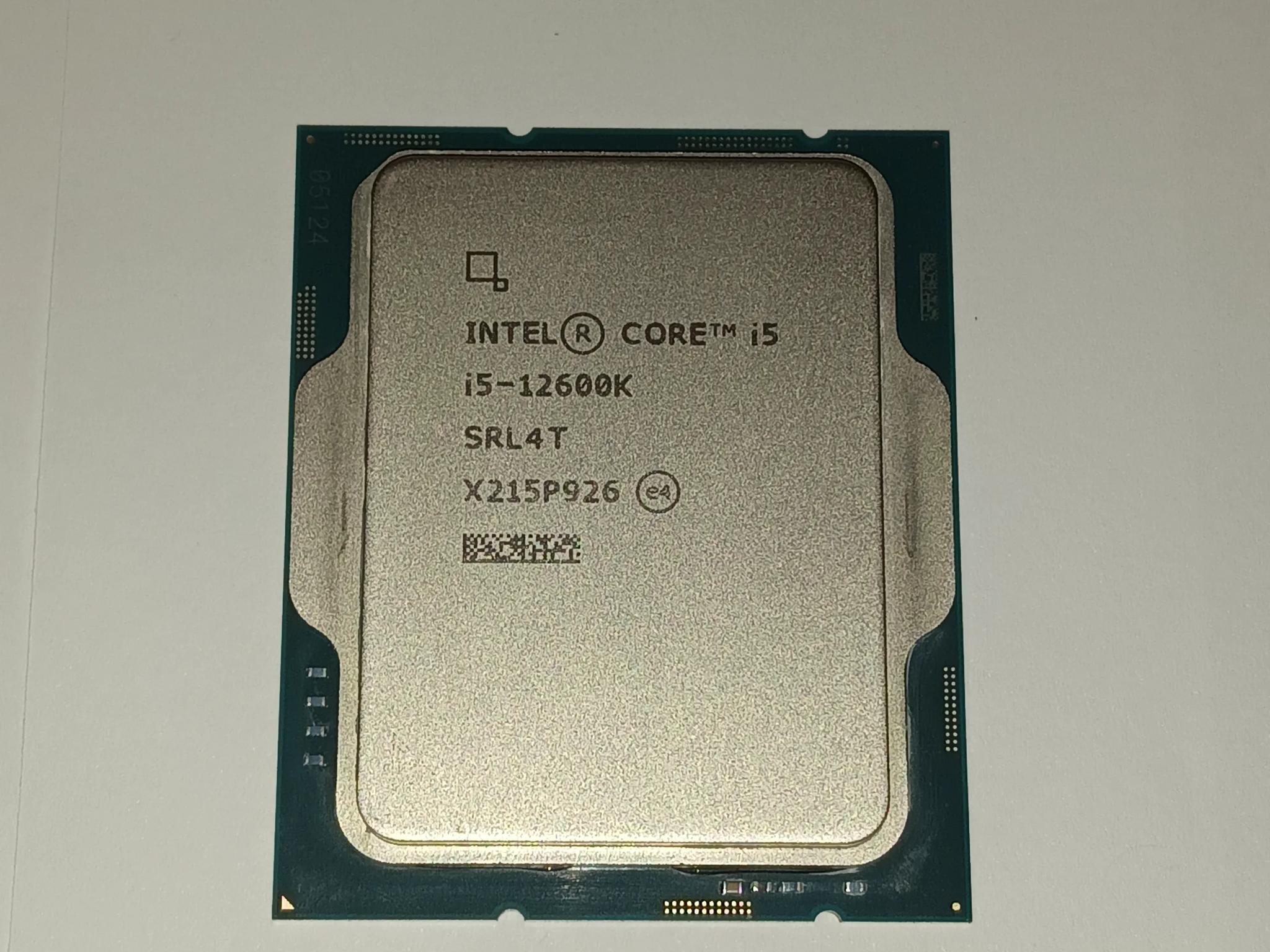 Intel Core i5 12600K