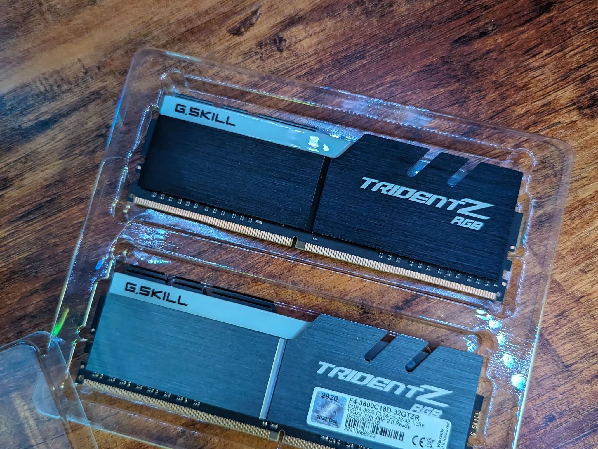 Trident Z G.Skill 3600Mhz 2x16GB (32GB total)