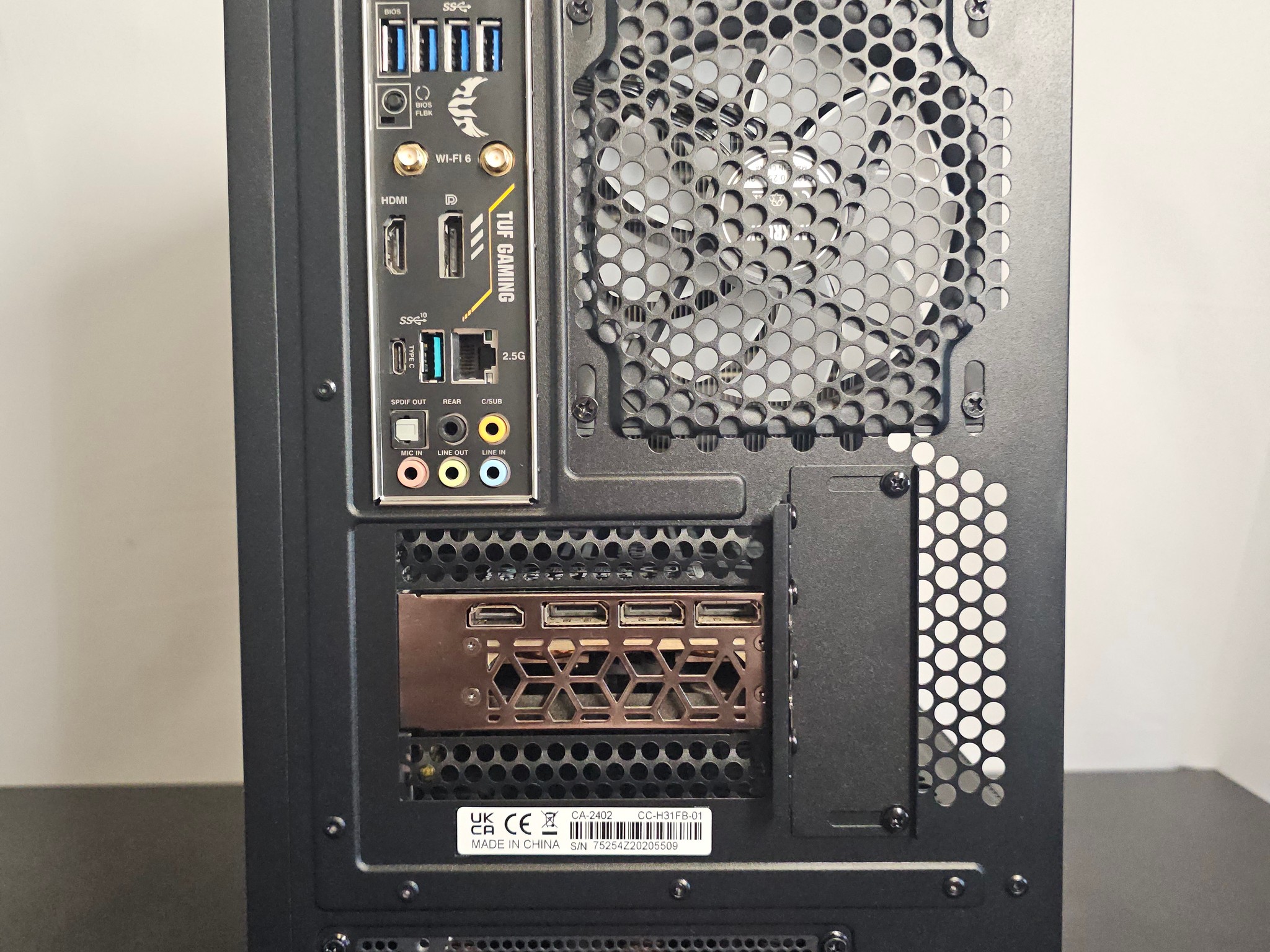 1440p / RTX 4070 Super / Ryzen 7 5700x / 32GB DDR4 / Wi-Fi