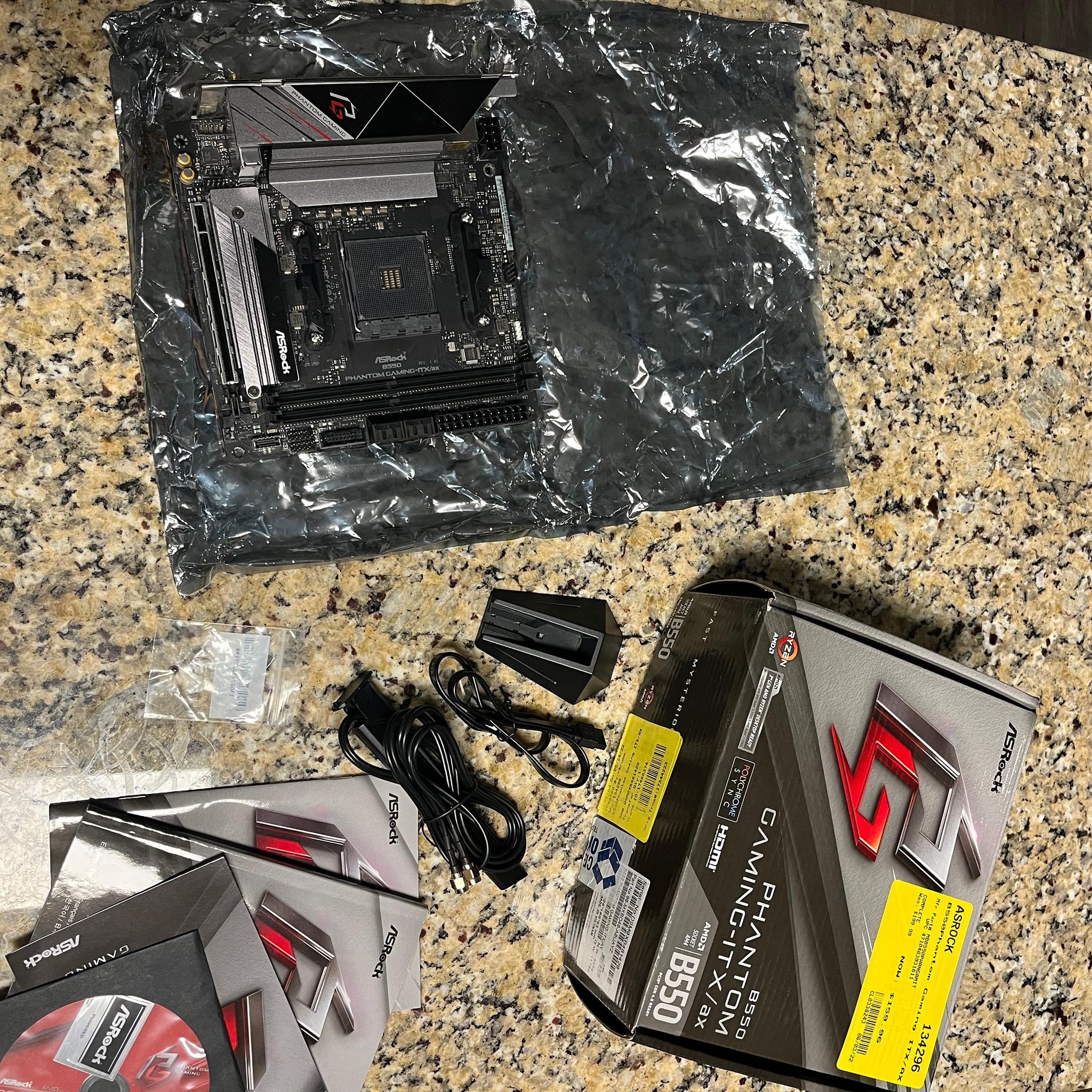Asrock B550 Phantom-Gaming ITX Possible Issues 
