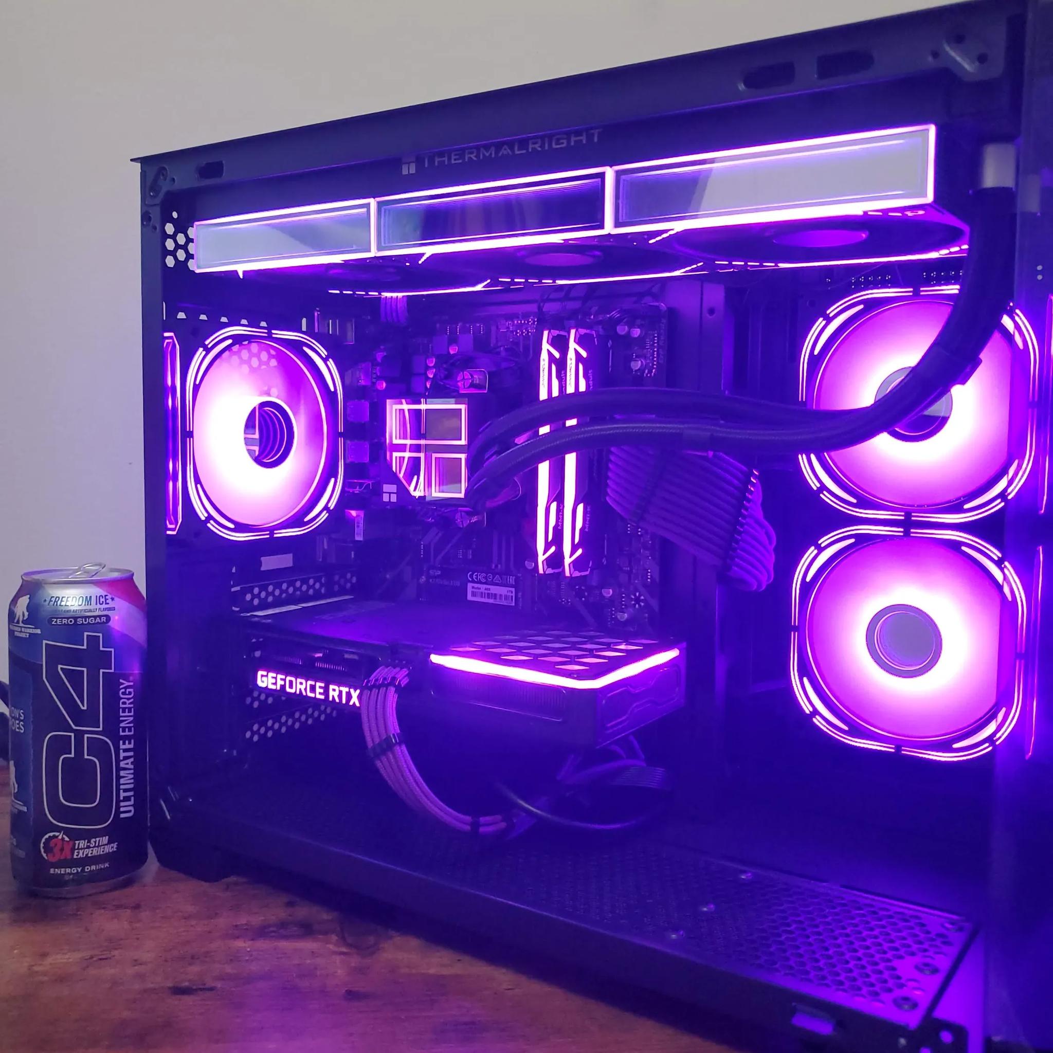 Darkwing | RTX 3060 Ti | Ryzen 5 3600 | 32GB DDR4 ARGB RAM | 1TB NVME SSD | ARGB | Wifi/BT