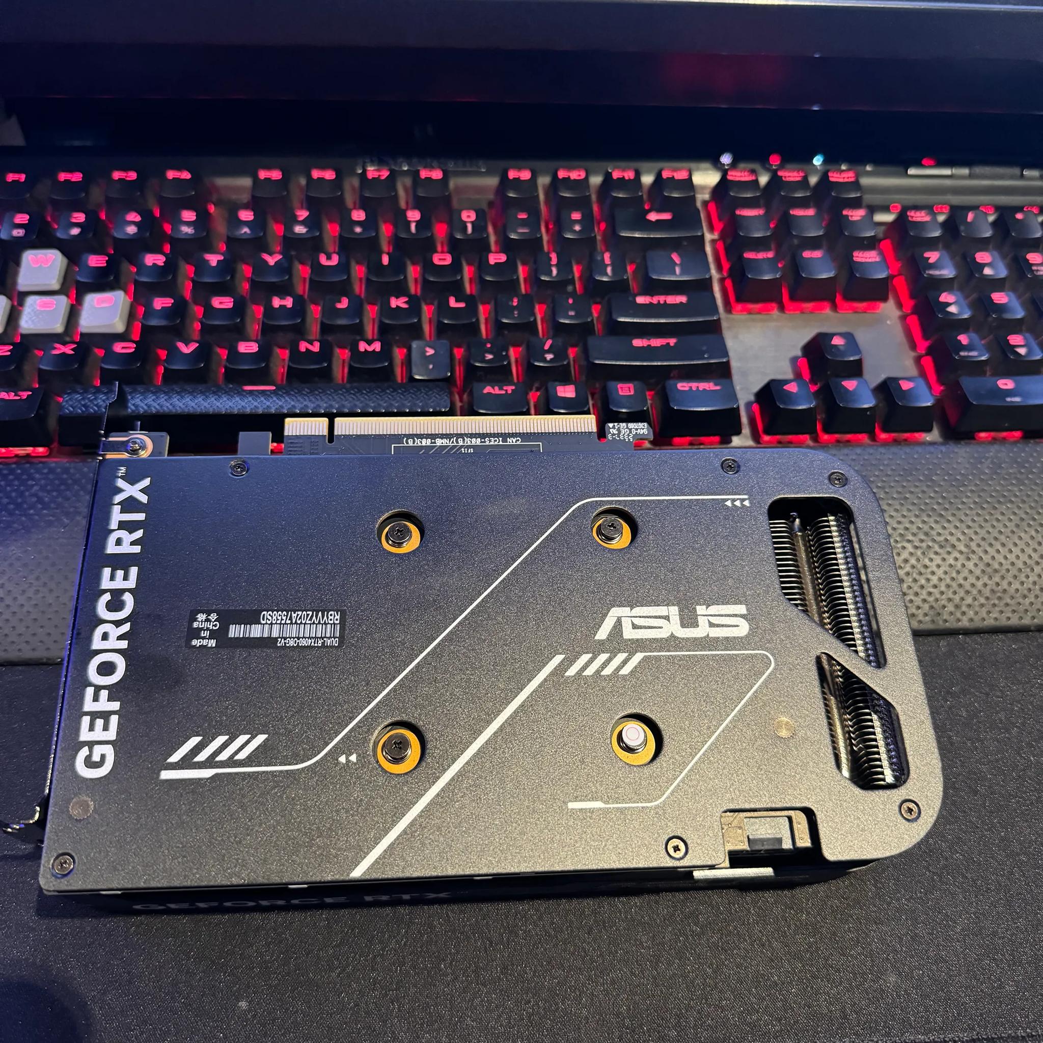ASUS Dual GeForce RTX™ 4060 V2 OC Edition 8GB GDDR6