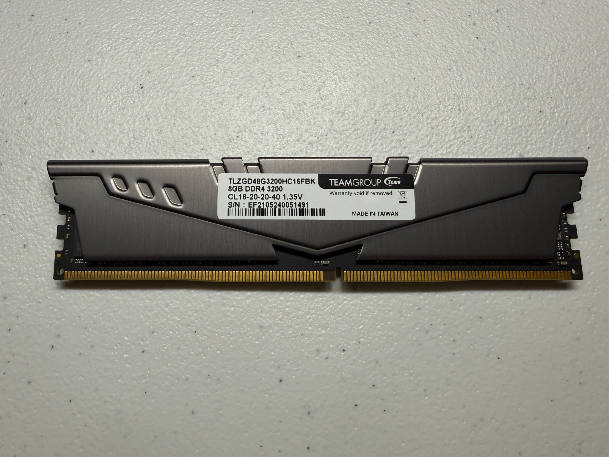 TEAMGROUP T-Force Vulcan Z 8GB DDR4-3200 (1x8GB)