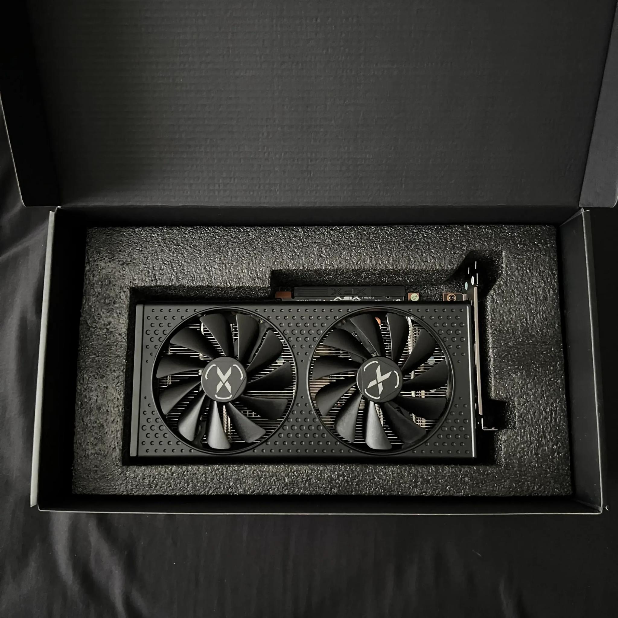 !!!BEST DEAL AMD - XFX RX6600 8GB - LIKE NEW, CAN BE PRE-OVERCLOCKED!!!