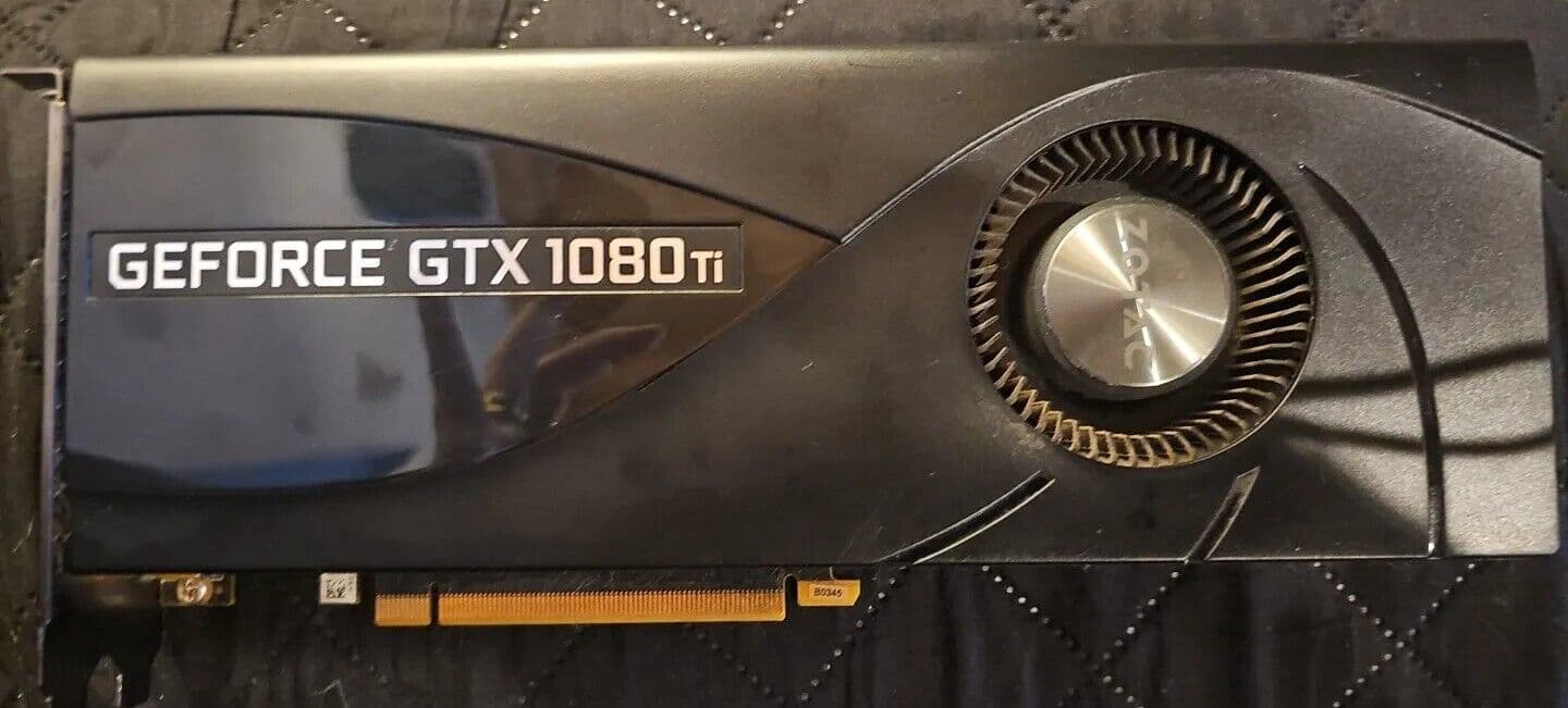 Zotac GTX 1080Ti graphics card 11gb