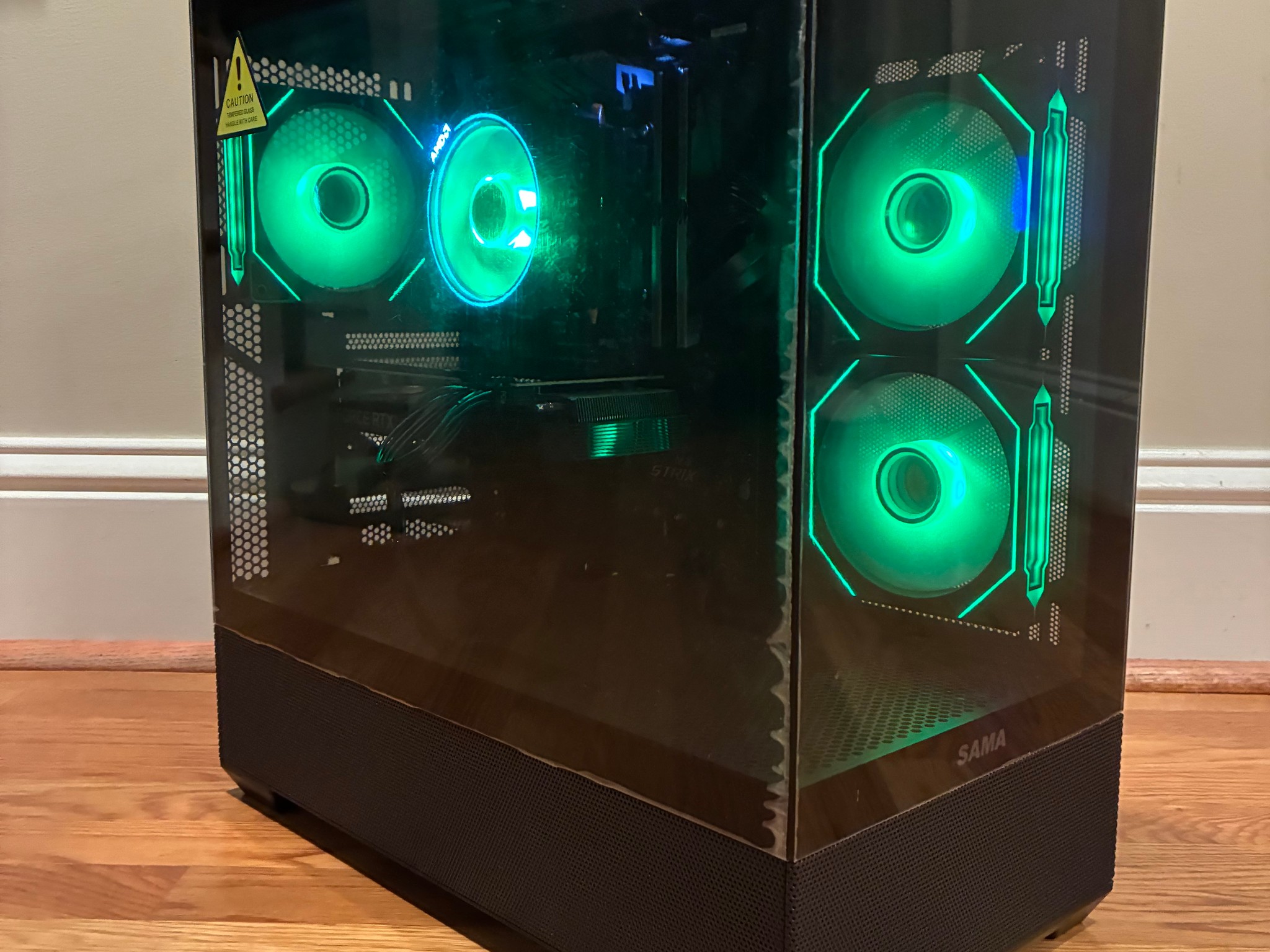 RTX 3060 Ti R7 2700X CUSTOM GAMING PC