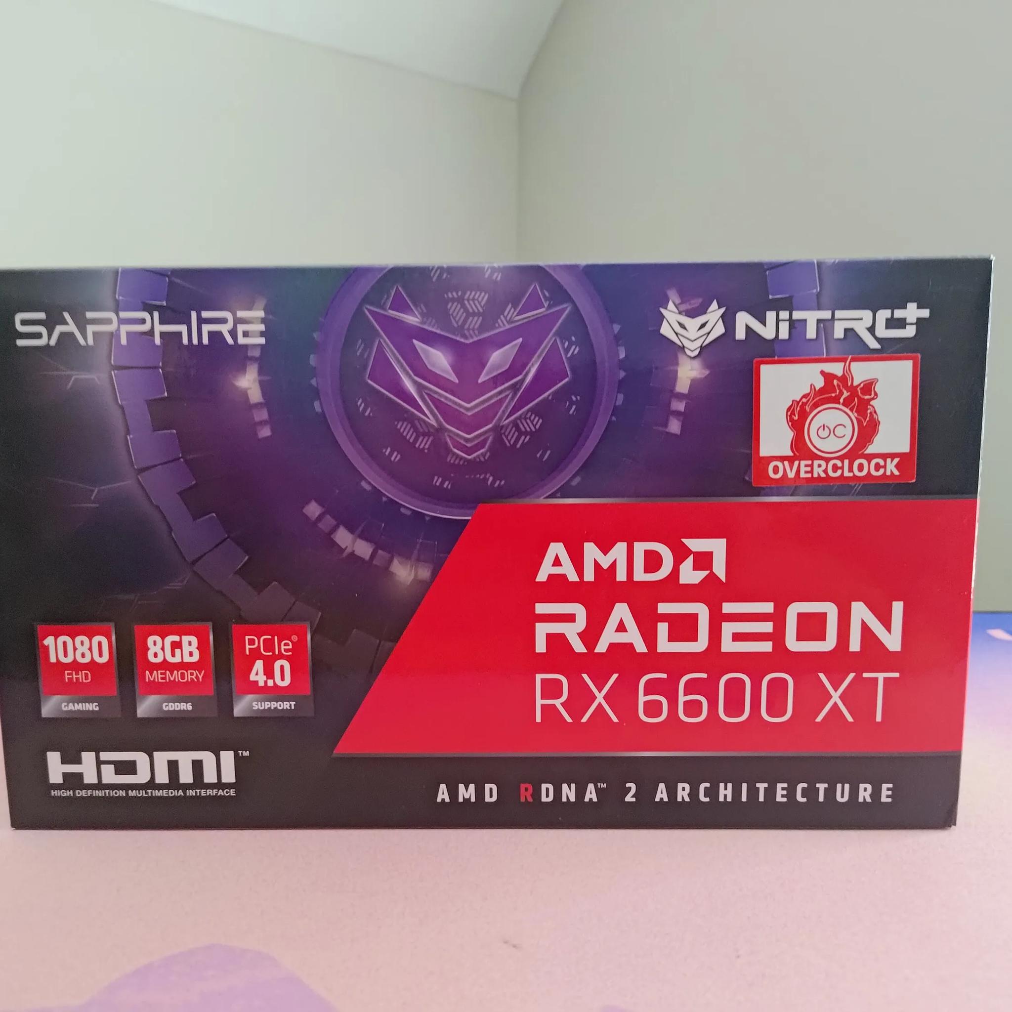 Sapphire Nitro RX 6600XT
